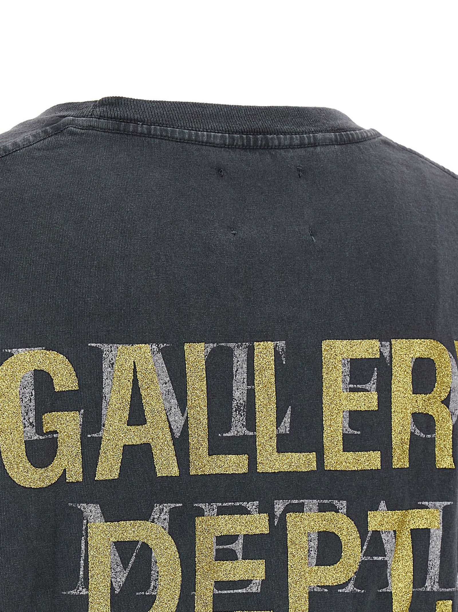 GALLERY DEPT. Black Cotton Men's T-Shirt