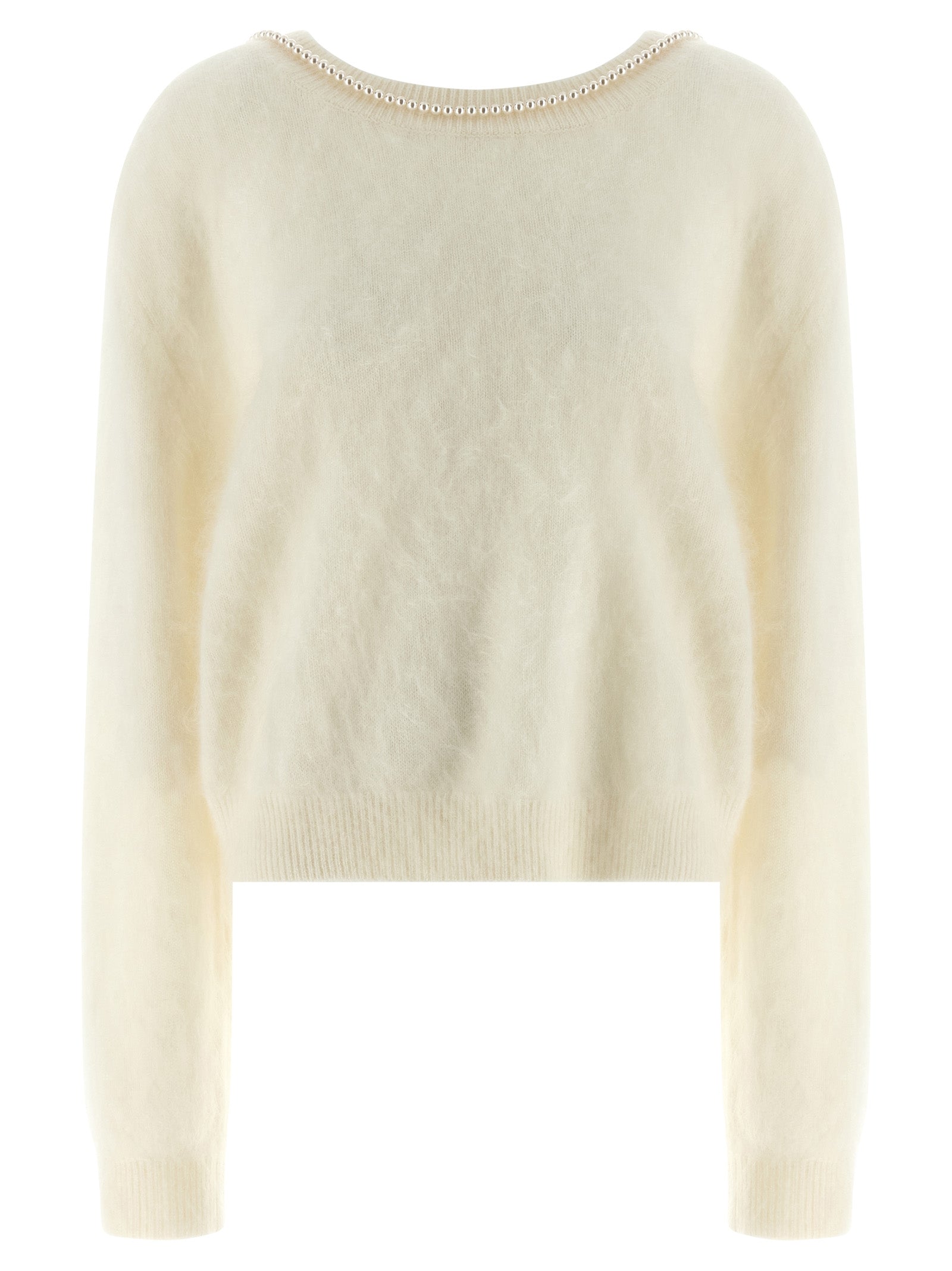BERNADETTE White Cashmere Women's Cardigan
