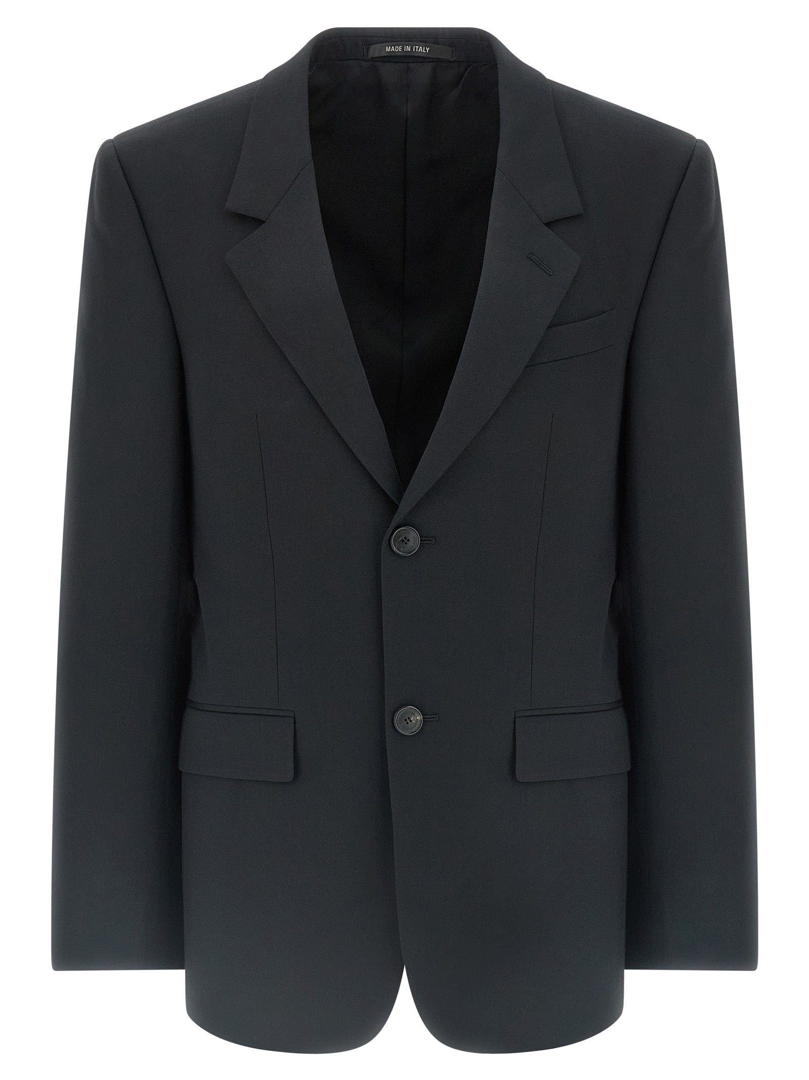 Balenciaga Black Wool Men's Blazer