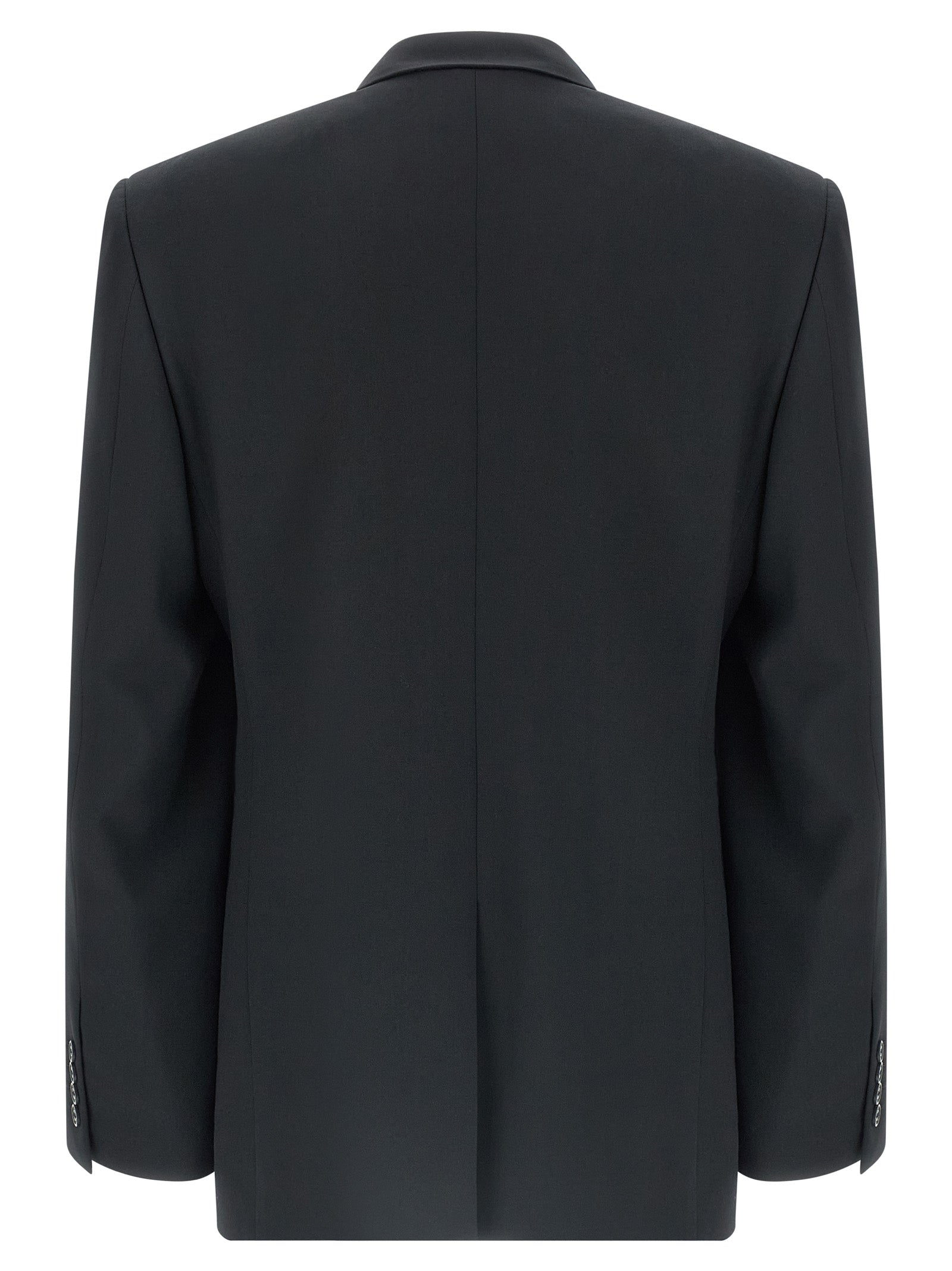 Balenciaga Black Wool Men's Blazer