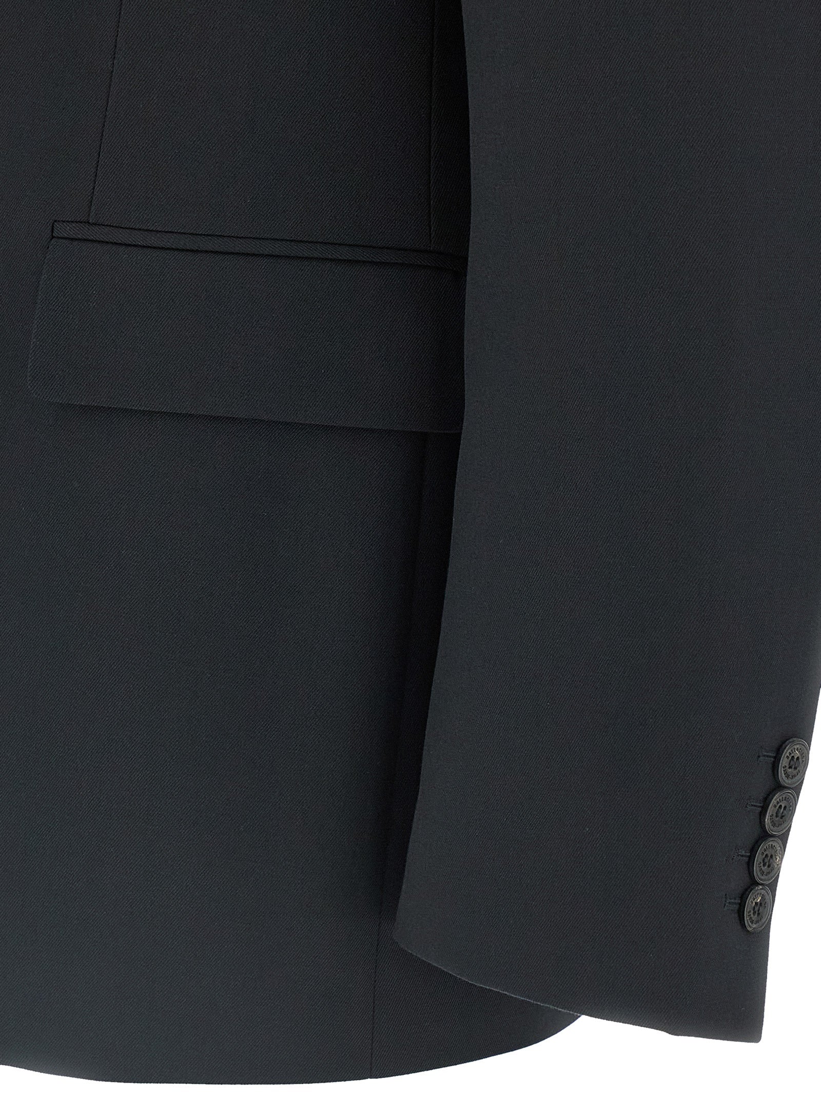 Balenciaga Black Wool Men's Blazer
