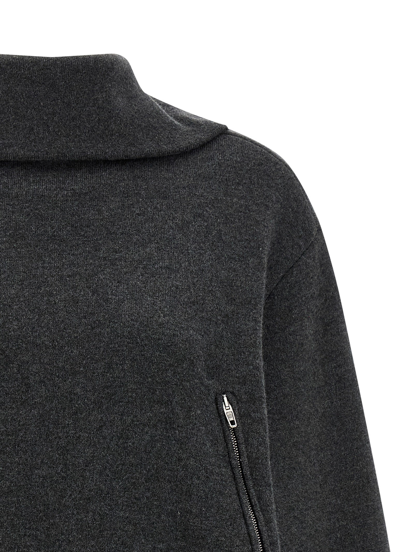 Balenciaga Gray Wool Women's Cardigan