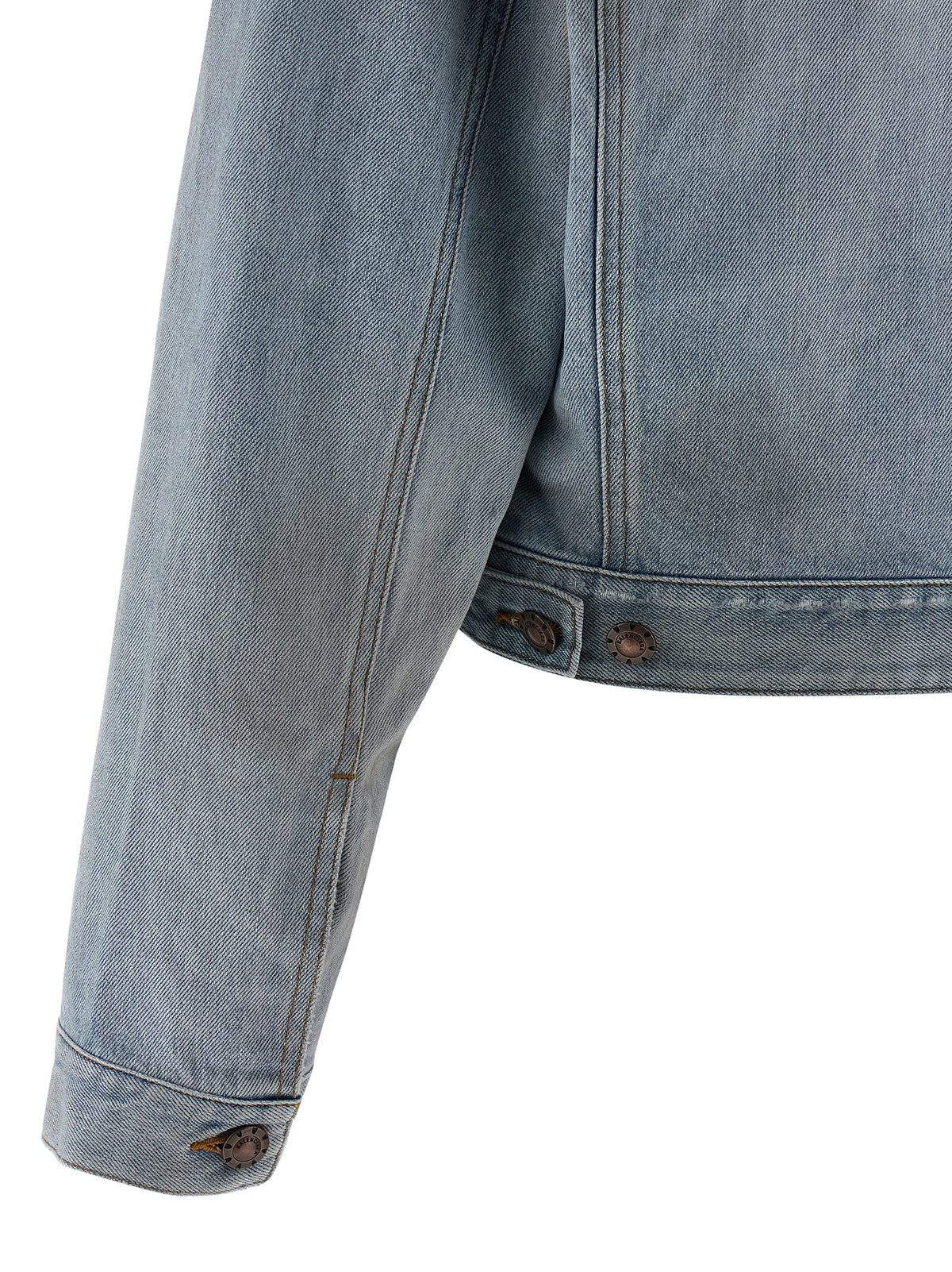 Balenciaga Blue Cotton Denim Women's Jacket