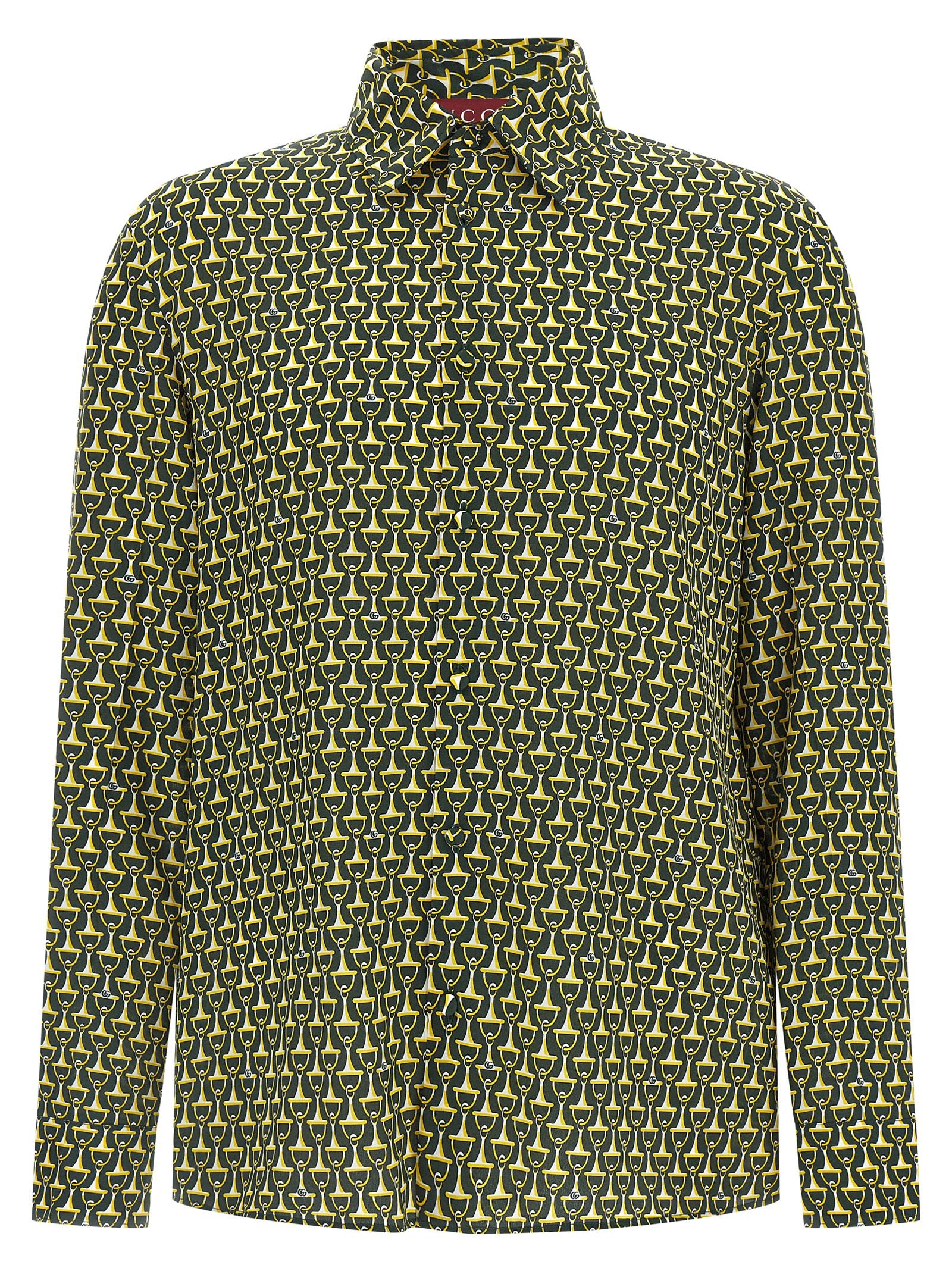 Gucci Bicolor Silk Men's Blouse