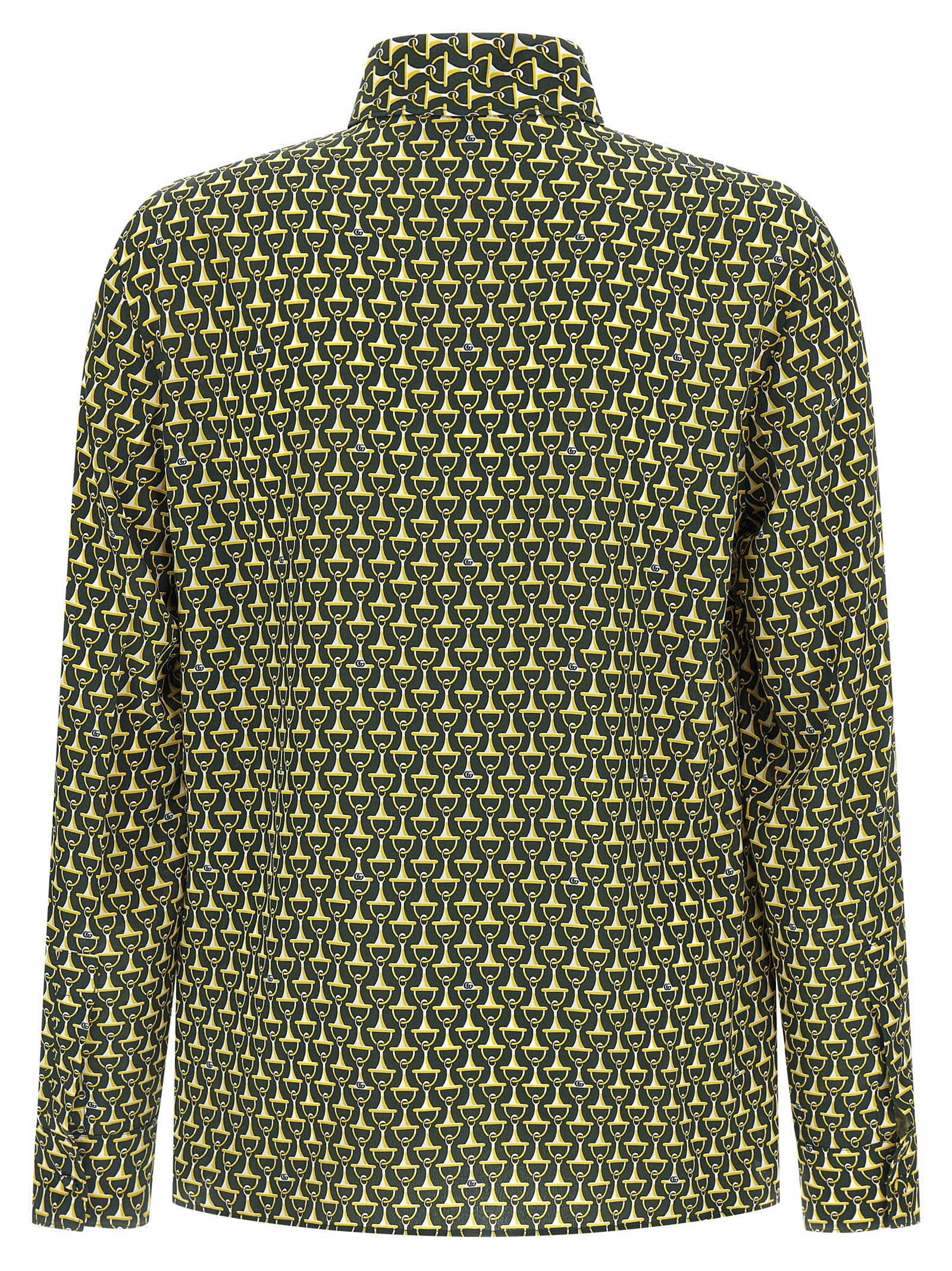 Gucci Bicolor Silk Men's Blouse