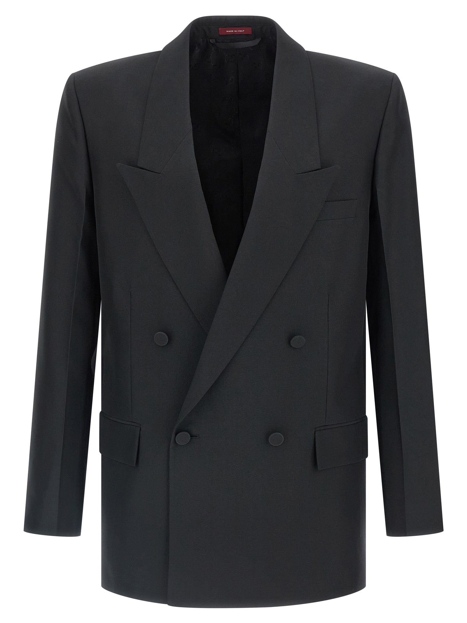 Gucci Black Polyester Men's Blazer