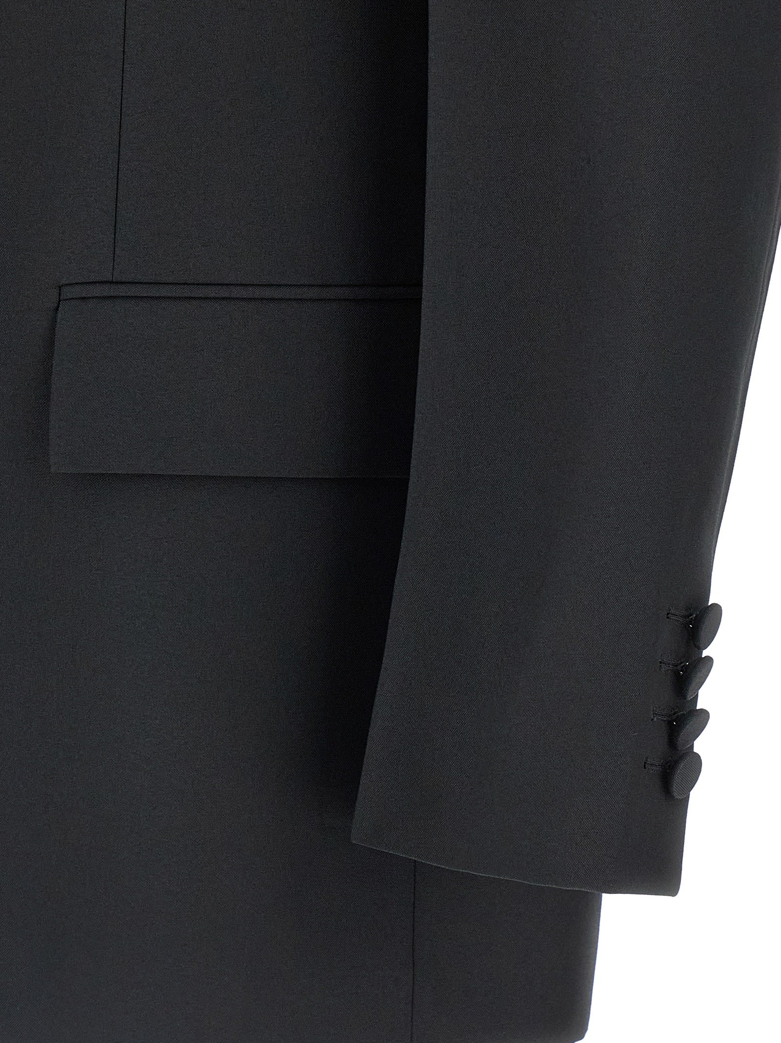Gucci Black Polyester Men's Blazer
