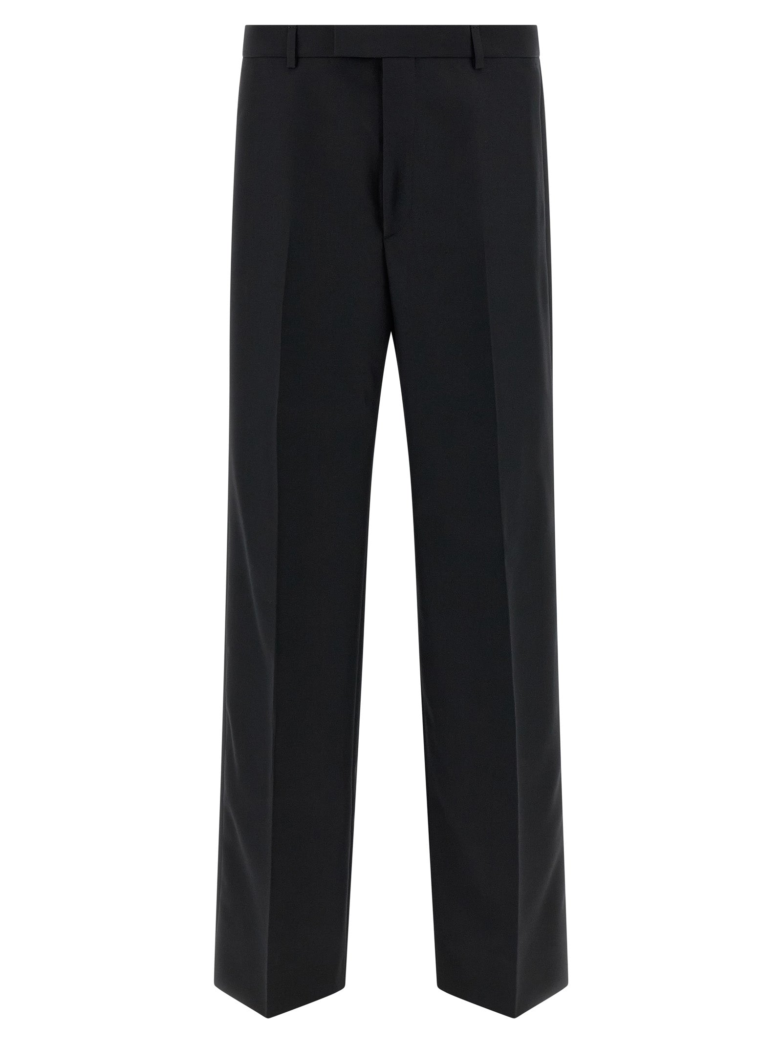 Gucci Black Polyester Dress Men's Pants