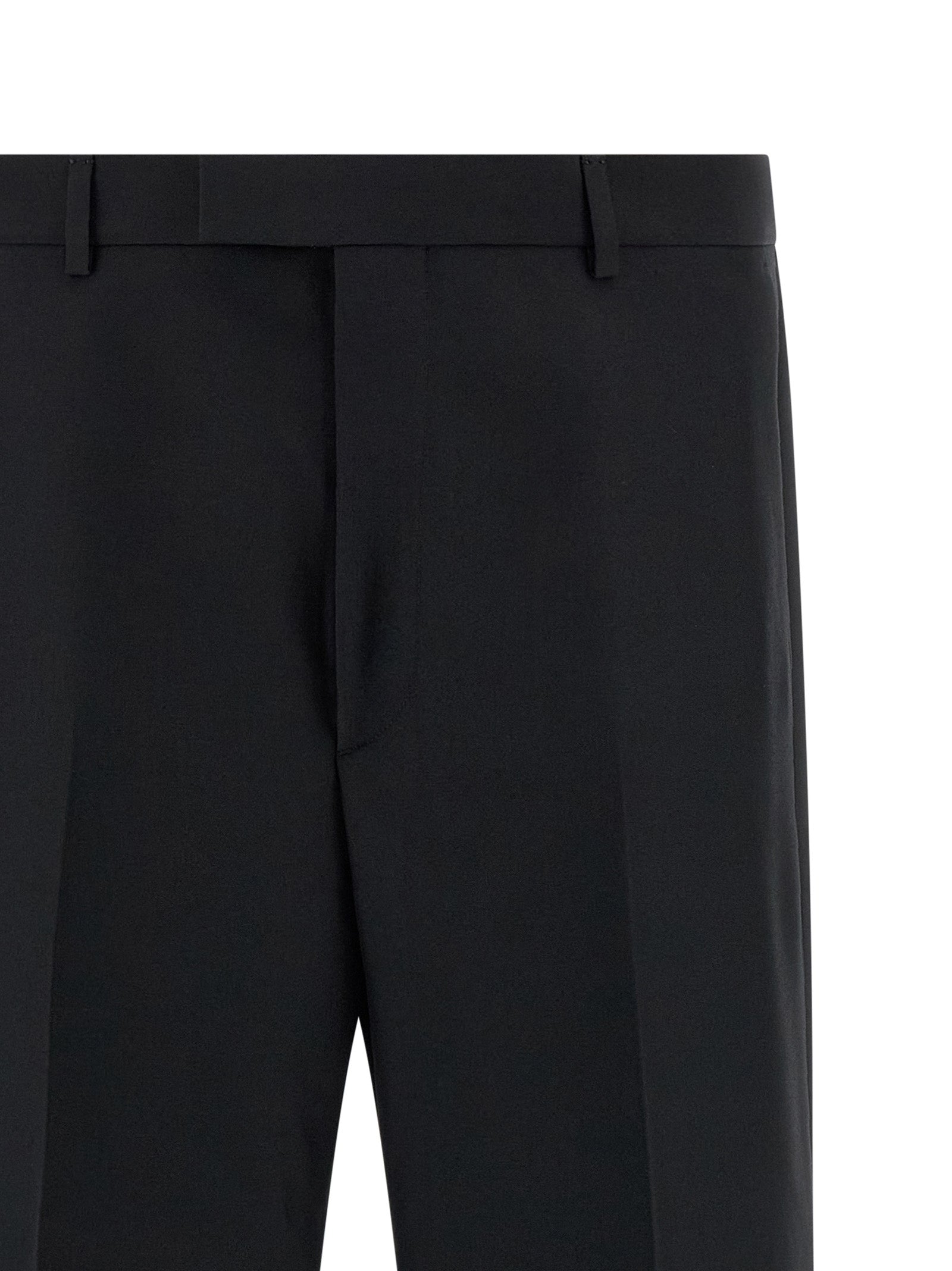 Gucci Black Polyester Dress Men's Pants