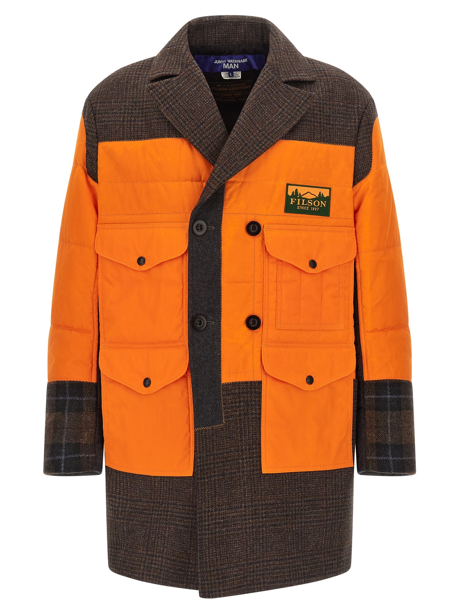 Junya Watanabe Multicolor Cotton Men's Coat