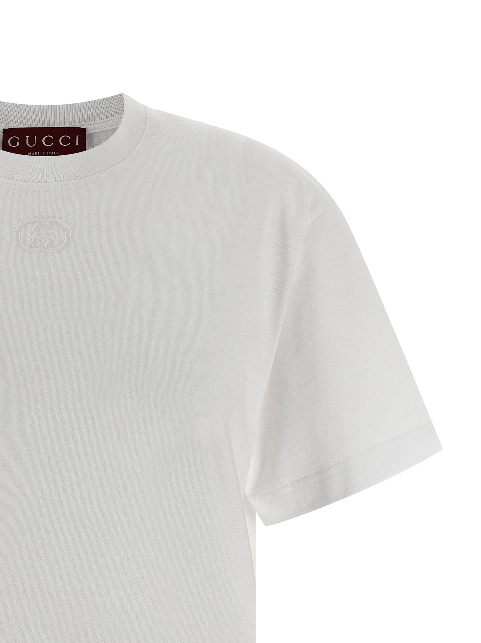 Gucci White Cotton Women's T-Shirt