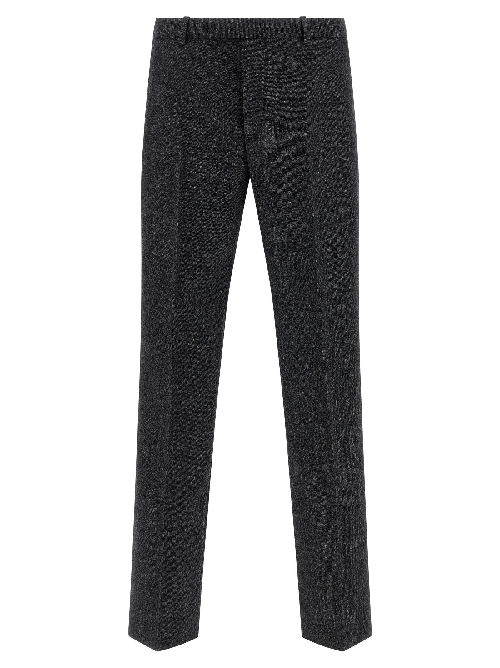 Gucci Gray Wool Dress Men's Pants