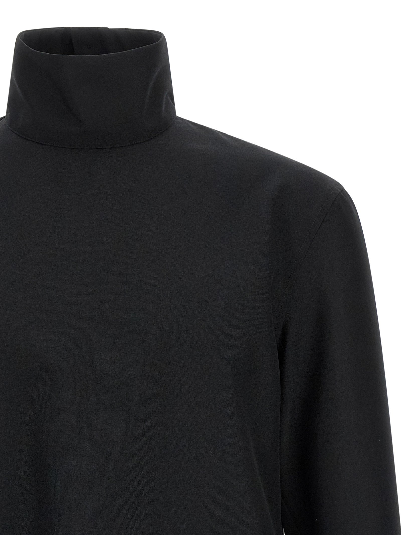 Gucci Black Polyester Men's Blouse