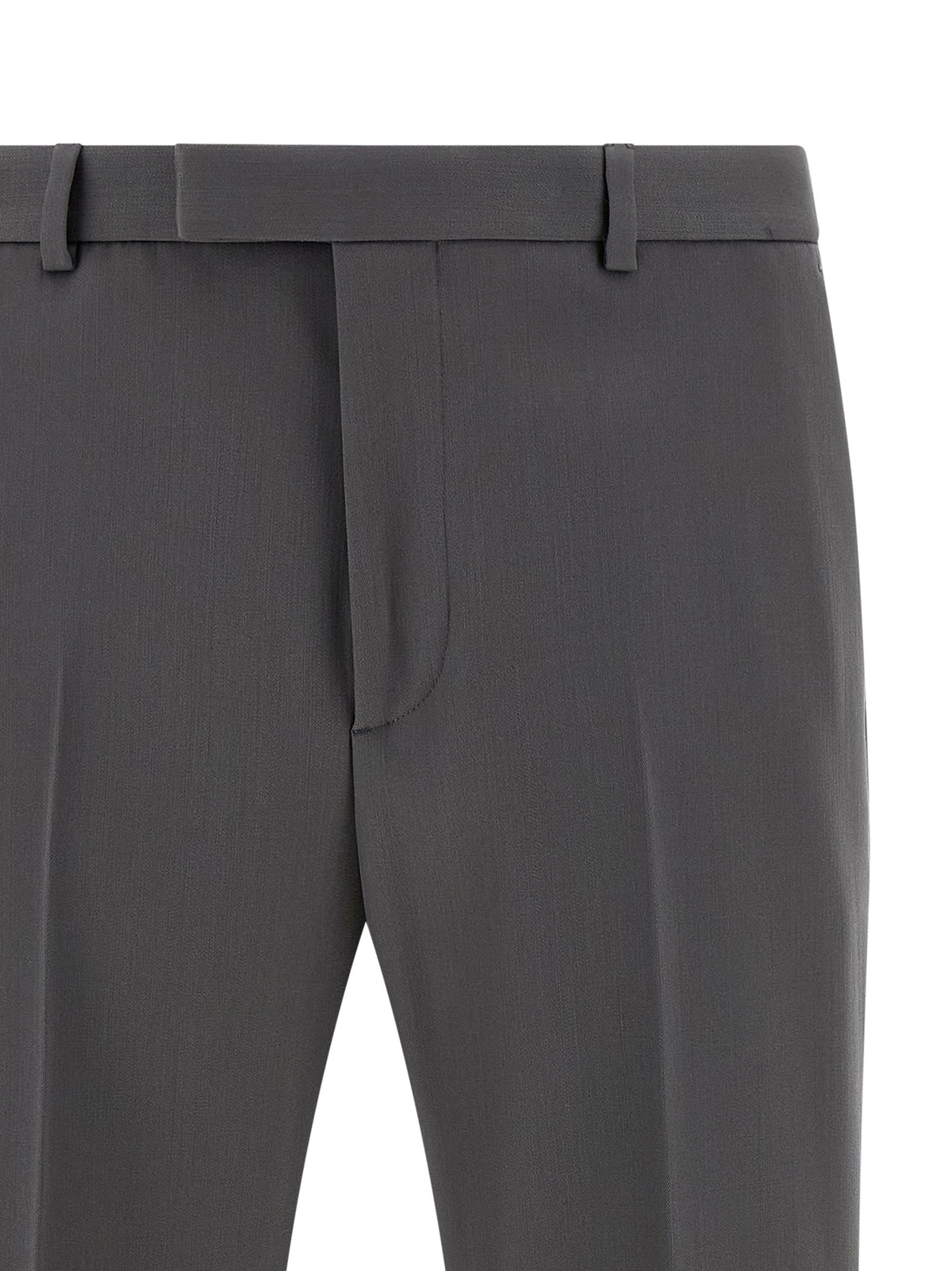 Gucci Gray Wool Dress Men's Pants