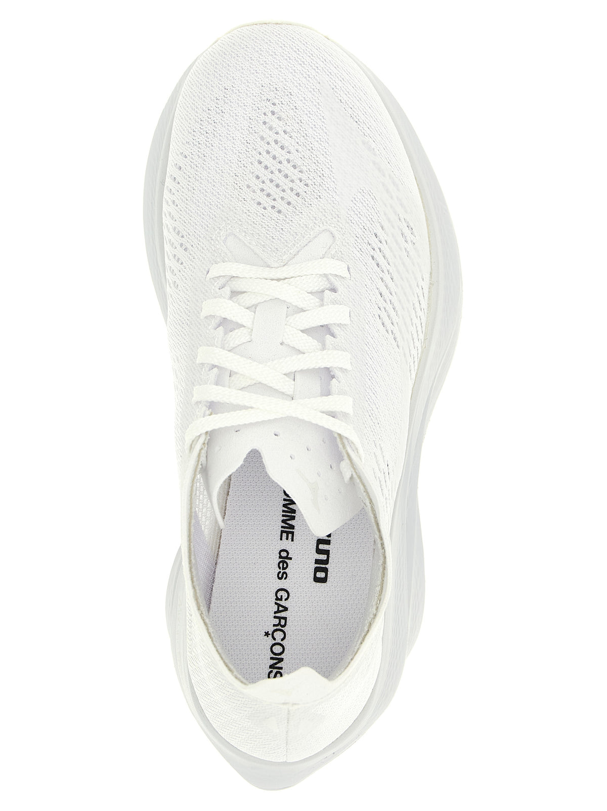 Comme Des Garçons White Synthetic Athletic Women's Sneakers