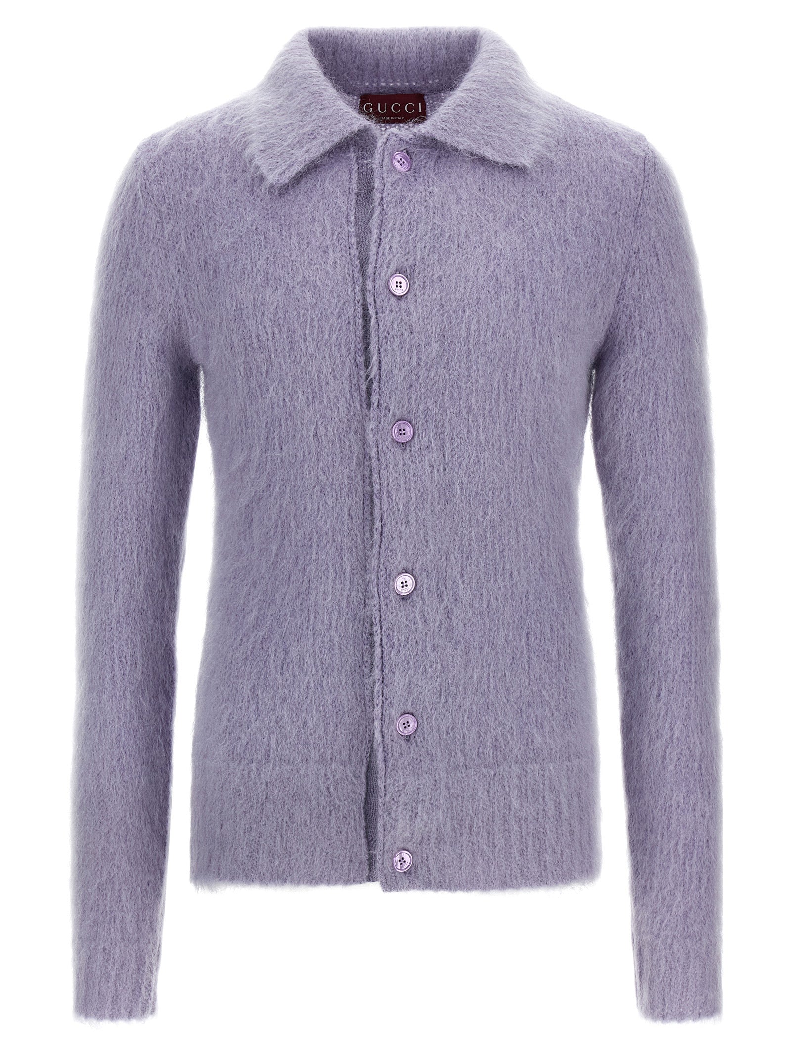 Gucci Purple Wool Men's Cardigan