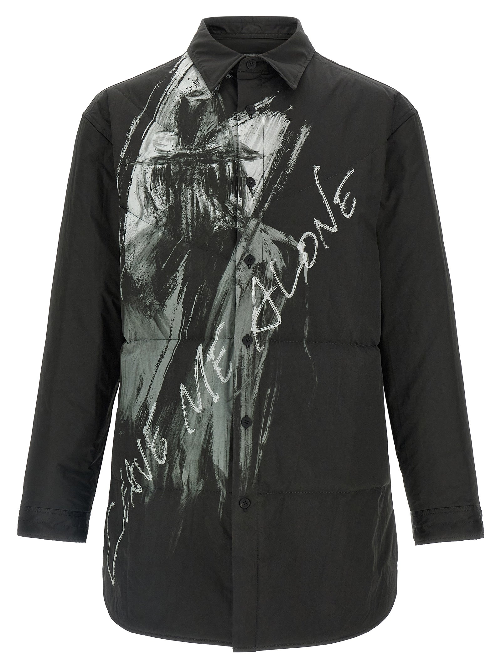Yohji Yamamoto Black Polyester Men's Blouse