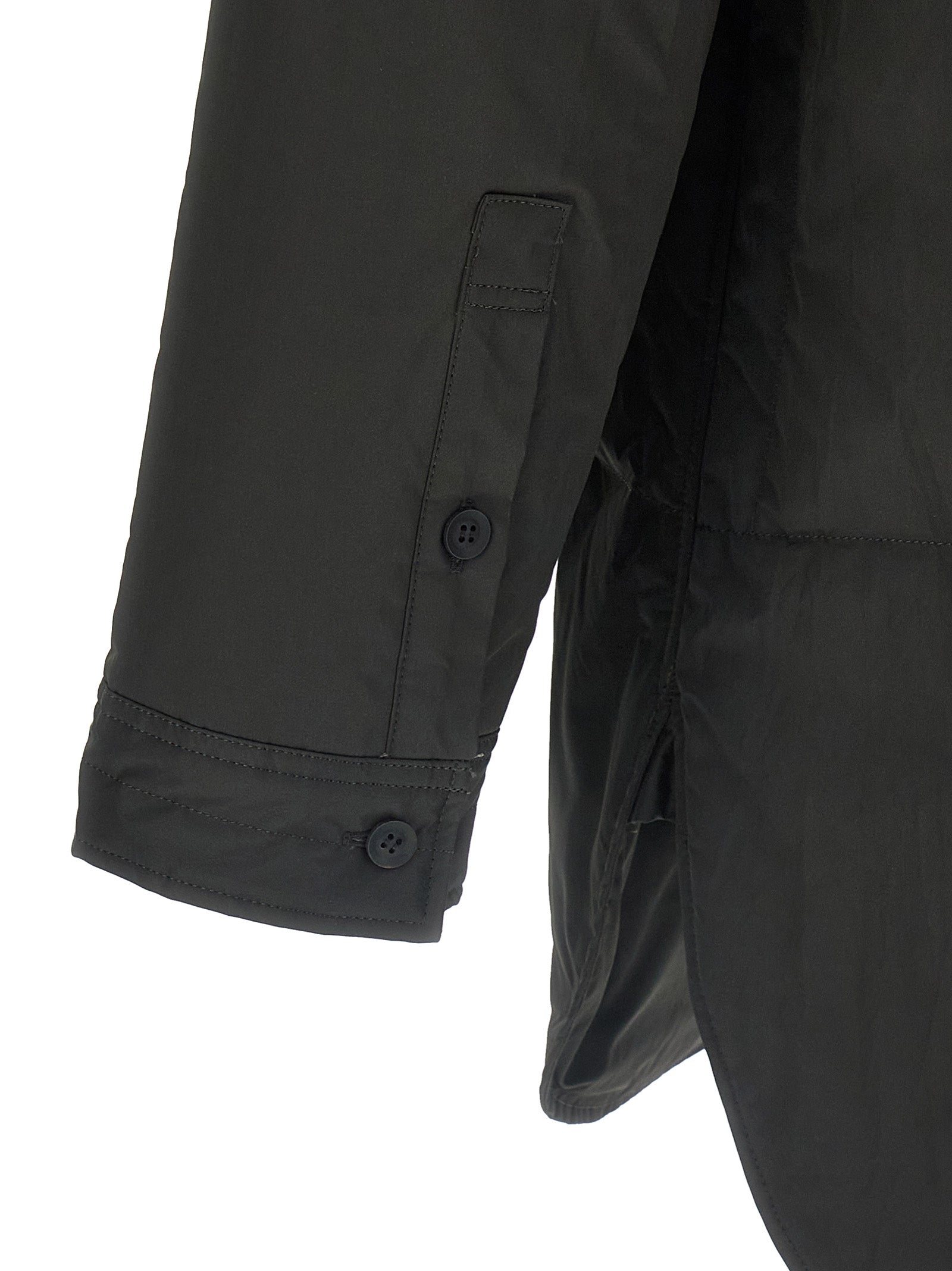 Yohji Yamamoto Black Polyester Men's Blouse