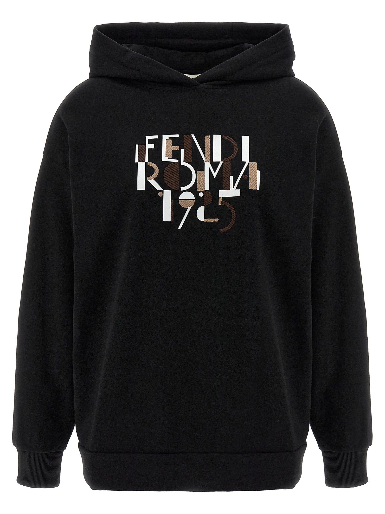 Fendi Black Cotton Women's Sweatshirt