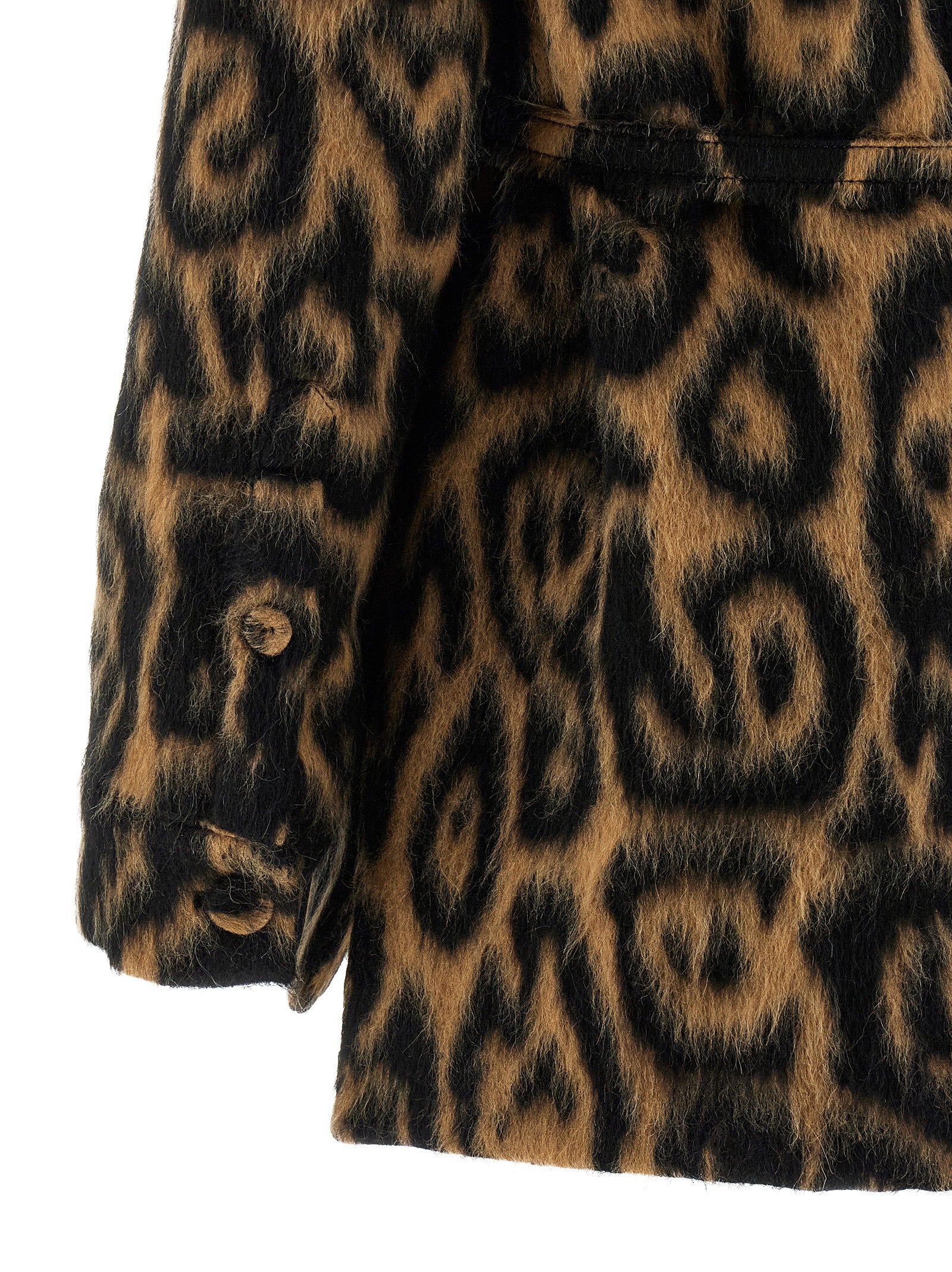 Fendi Beige Virgin Wool Women's Coat