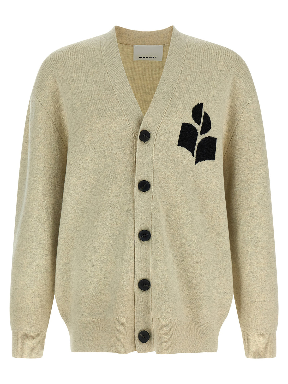 Isabel Marant Gray Cotton Men's Cardigan