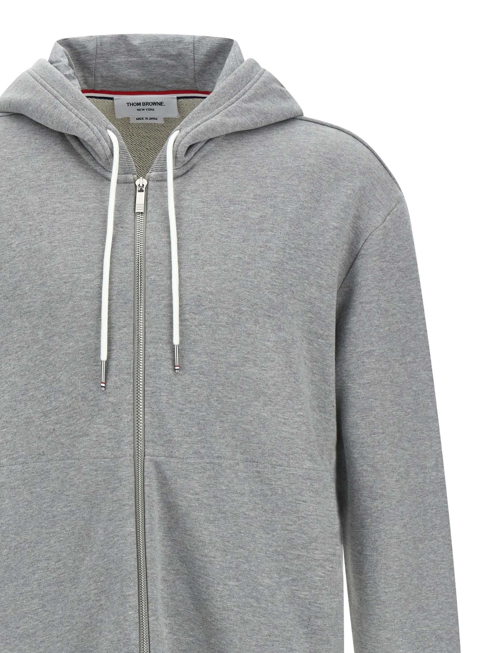 Thom Browne Gray Cotton Men's Sweatshirt