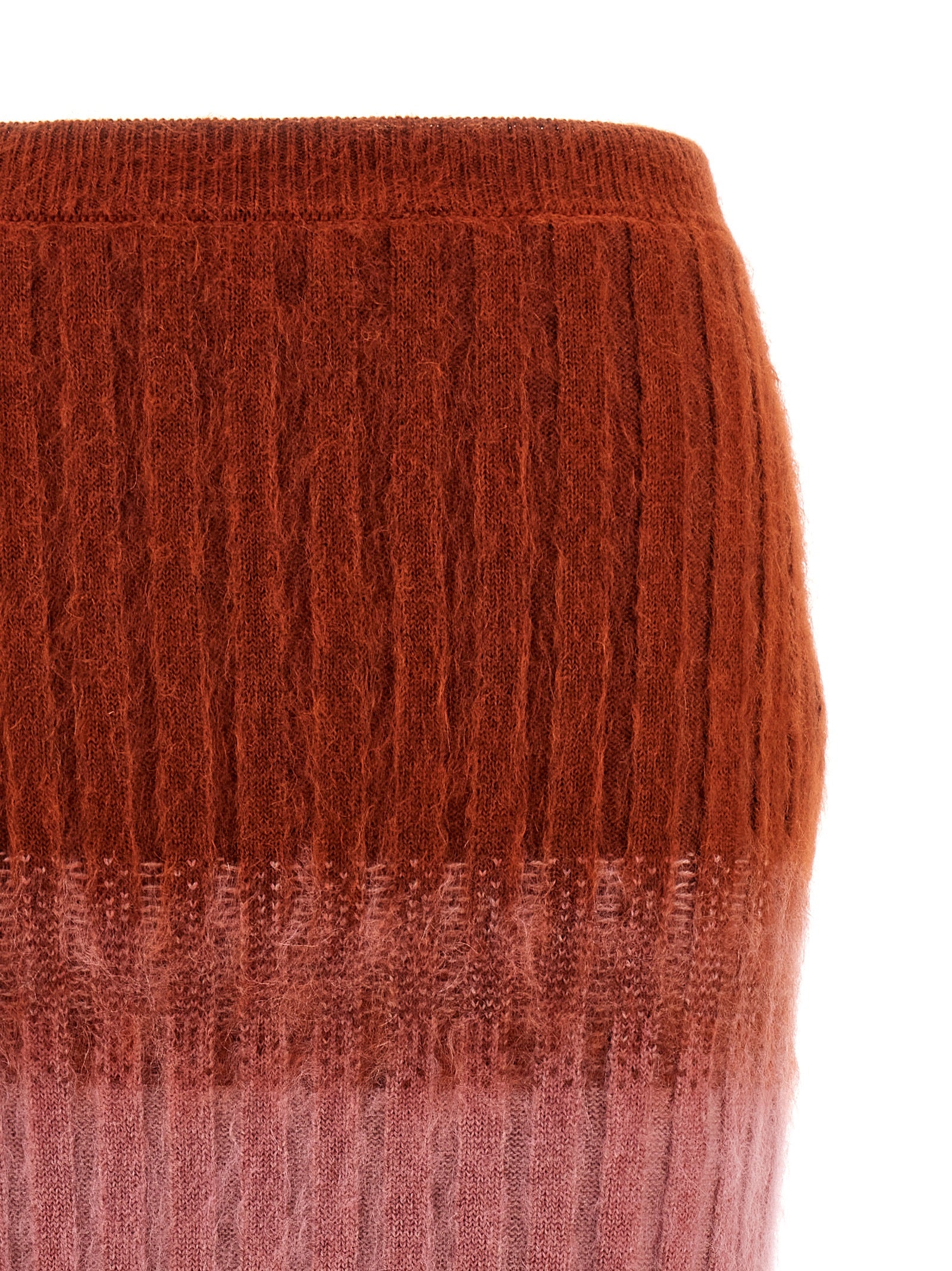 Fendi Multicolor Wool Midi Women's Skirt