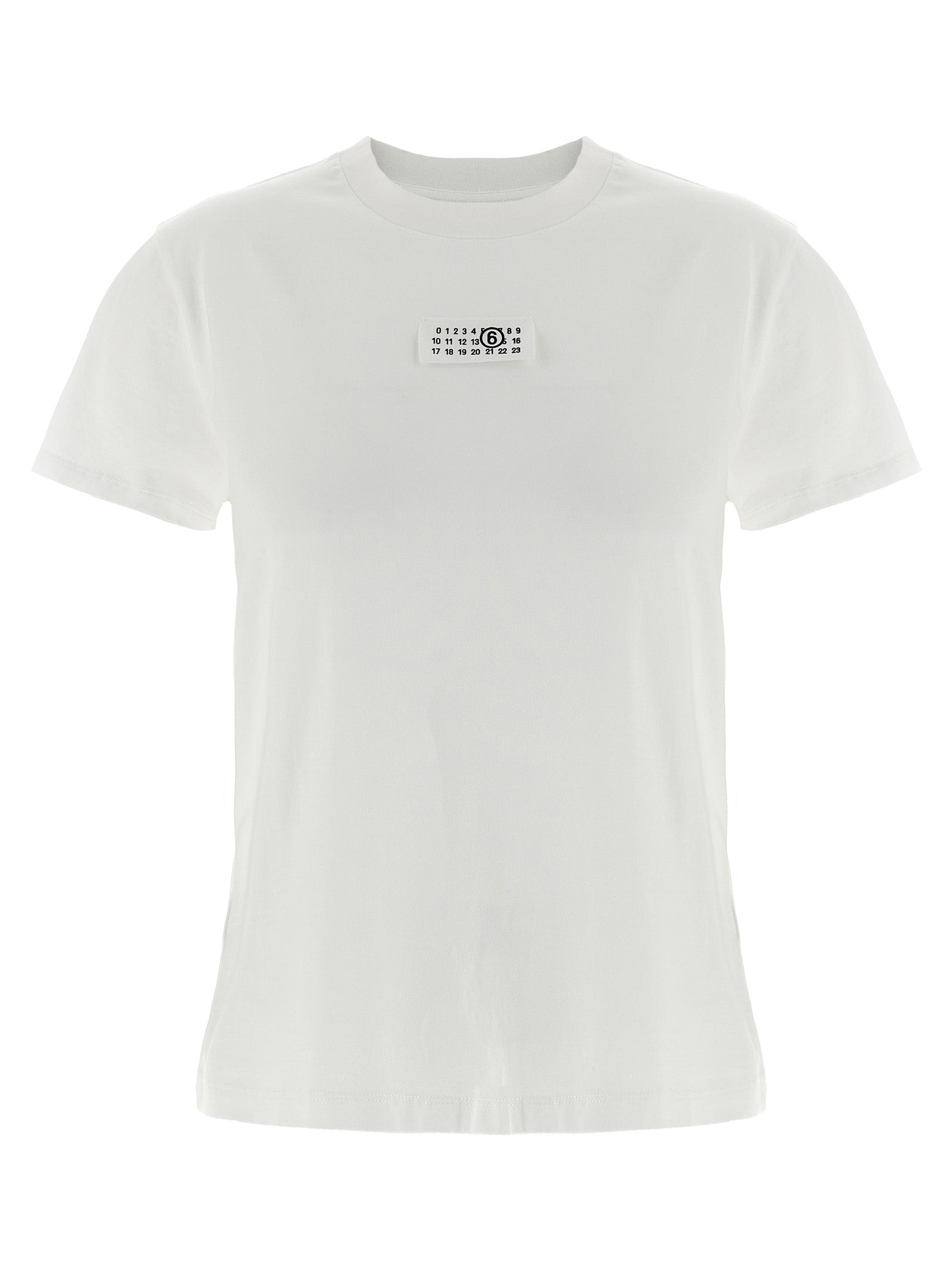 MM6 Maison Margiela White Cotton Women's T-Shirt