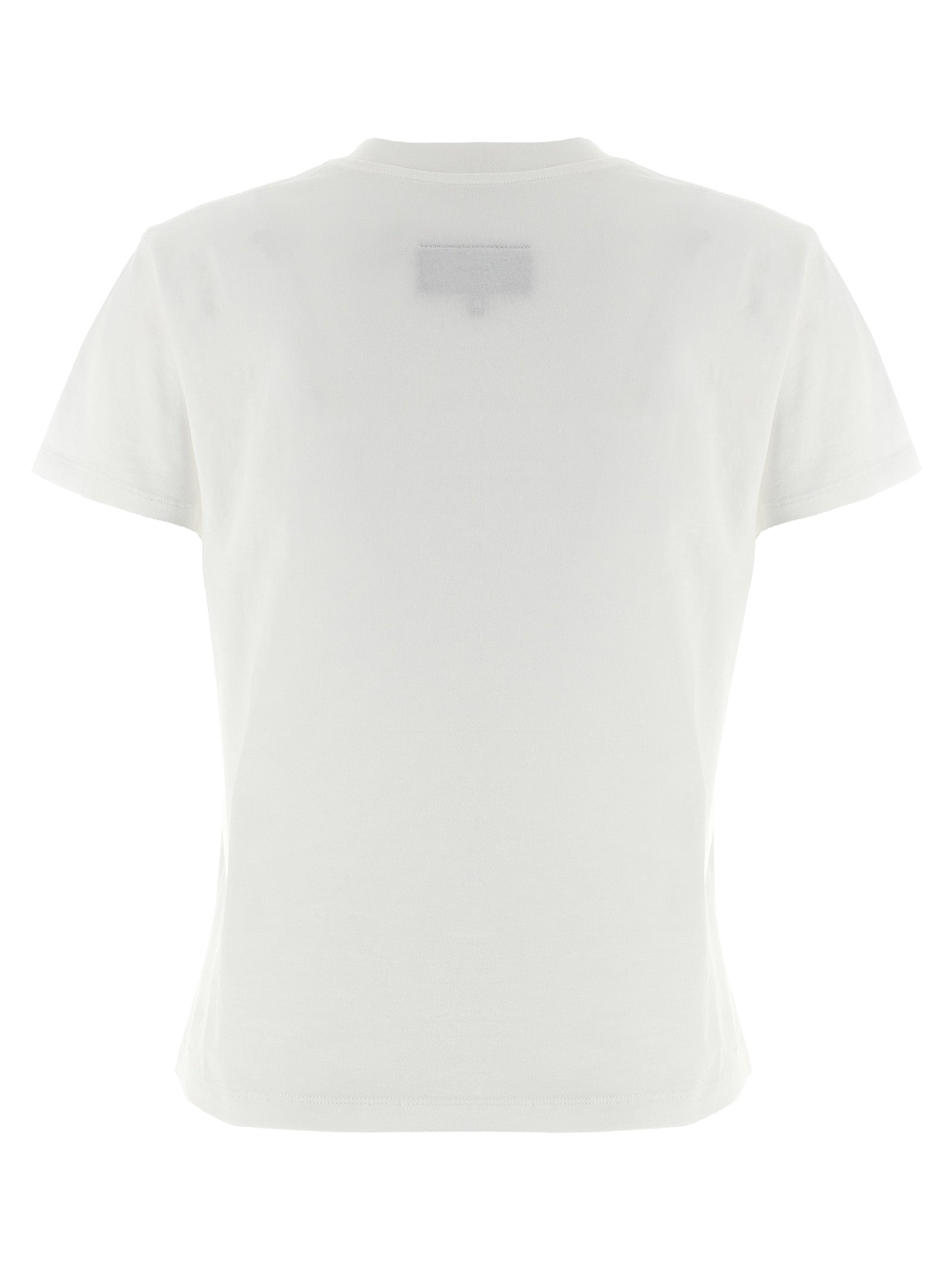 MM6 Maison Margiela White Cotton Women's T-Shirt