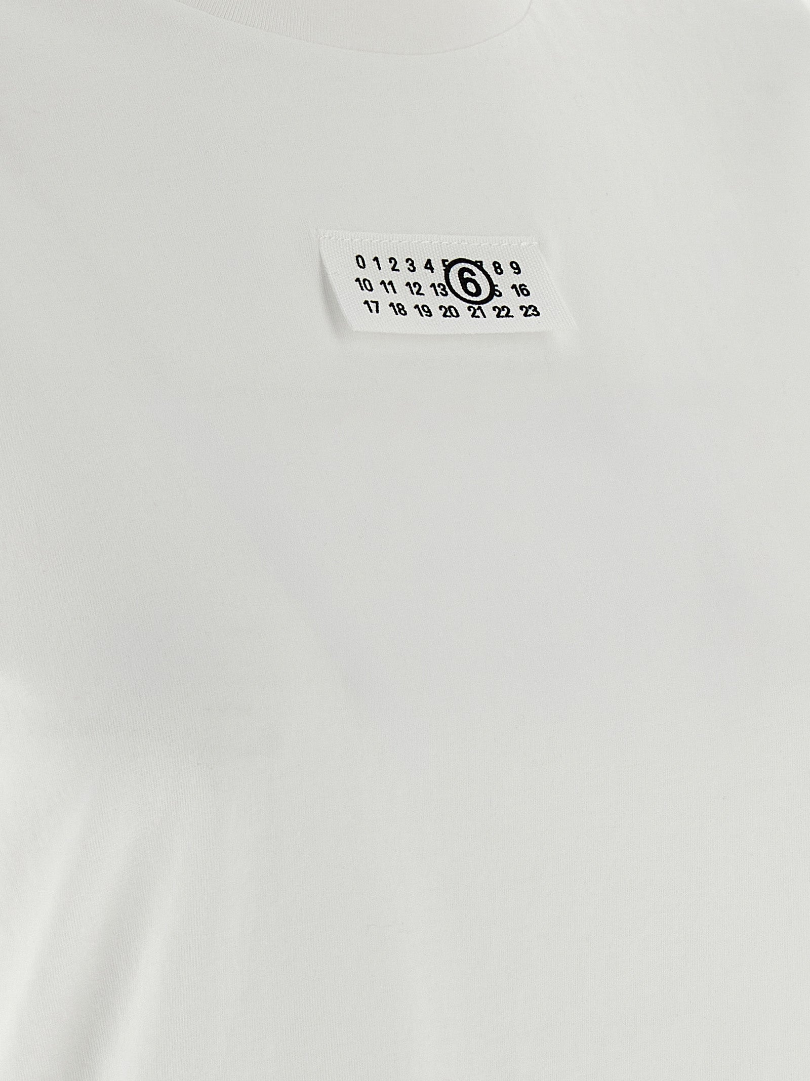 MM6 Maison Margiela White Cotton Women's T-Shirt