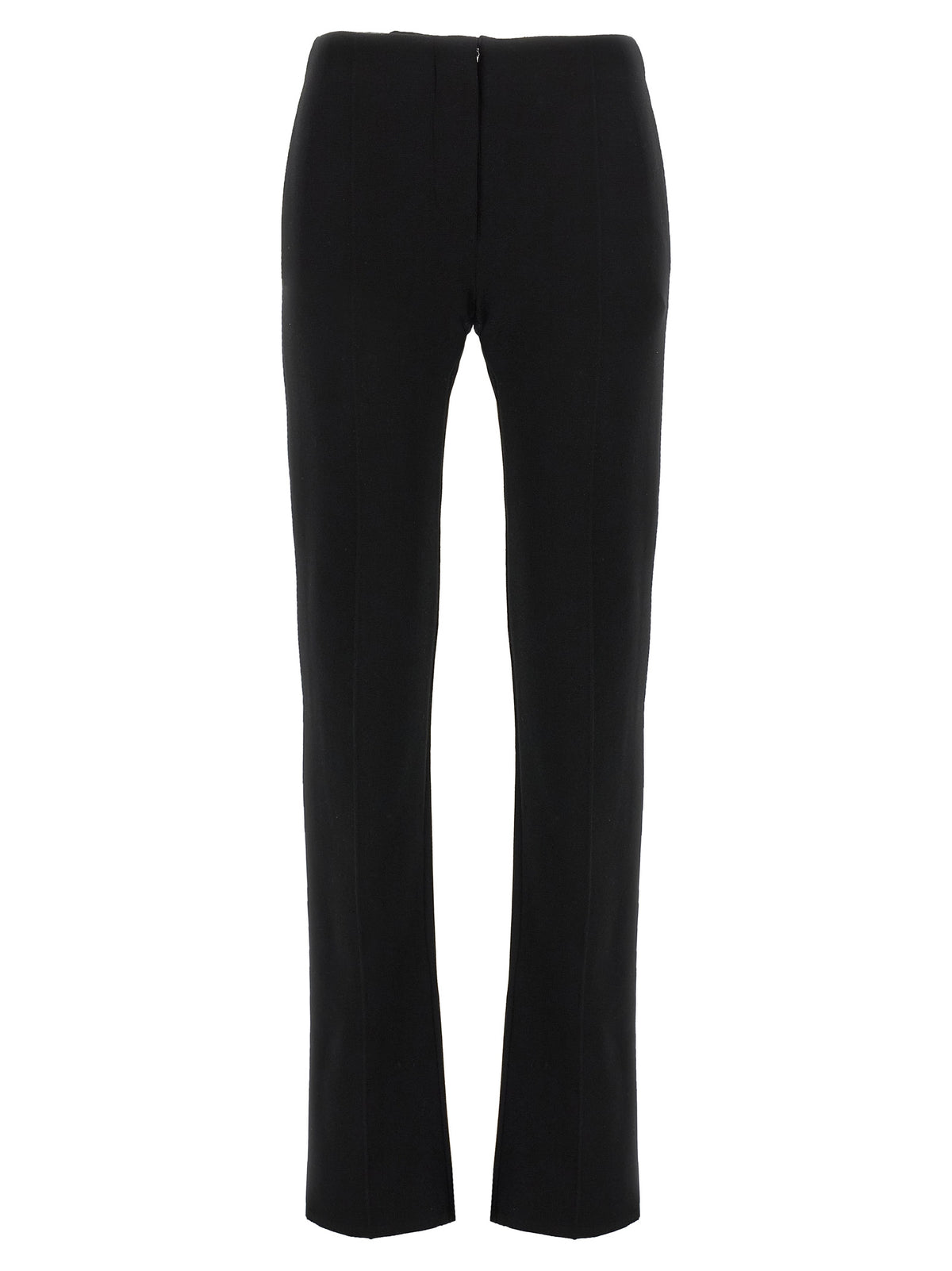 Sportmax Black Viscose Casual Women's Pants