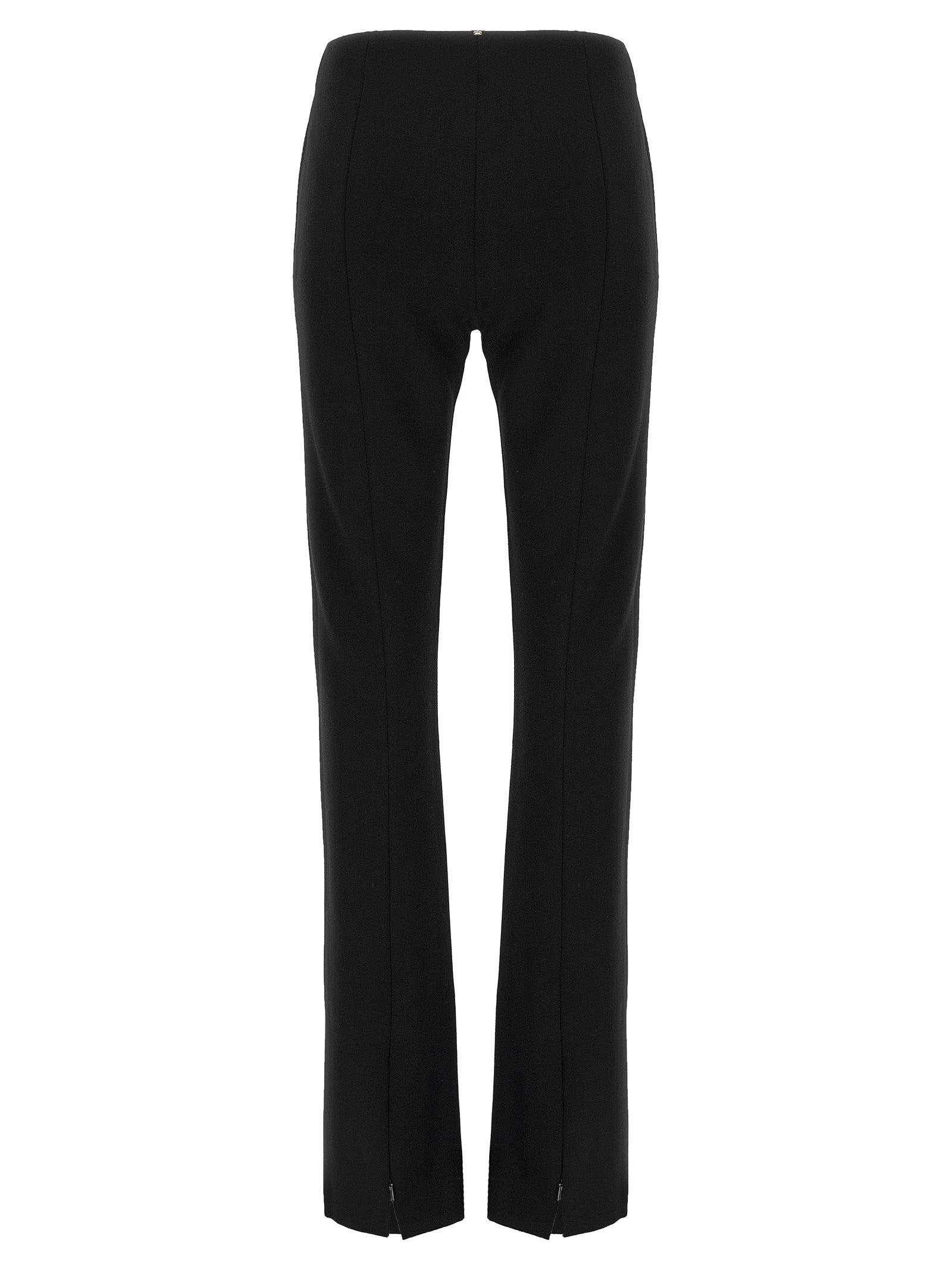 Sportmax Black Viscose Casual Women's Pants