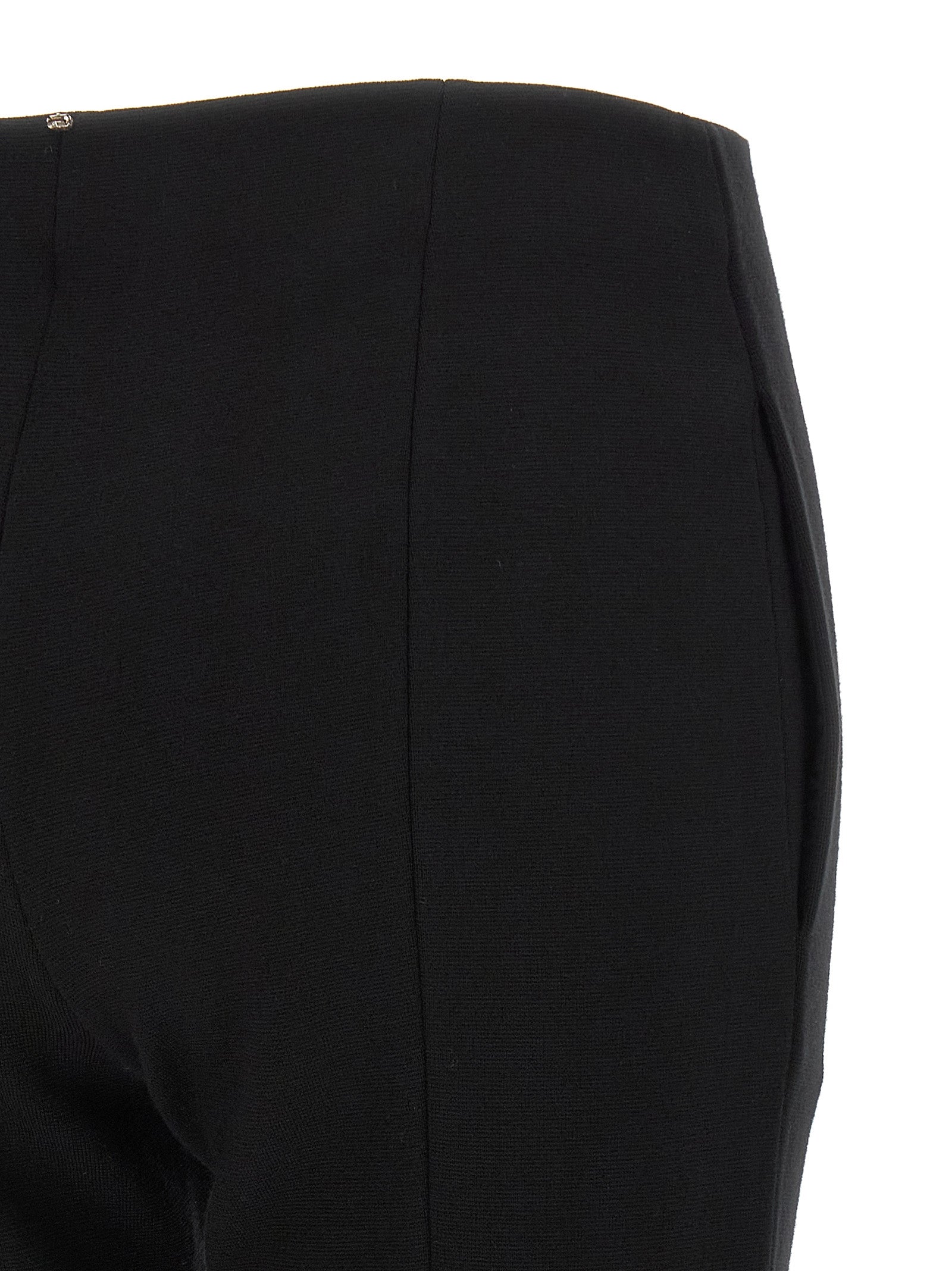 Sportmax Black Viscose Casual Women's Pants