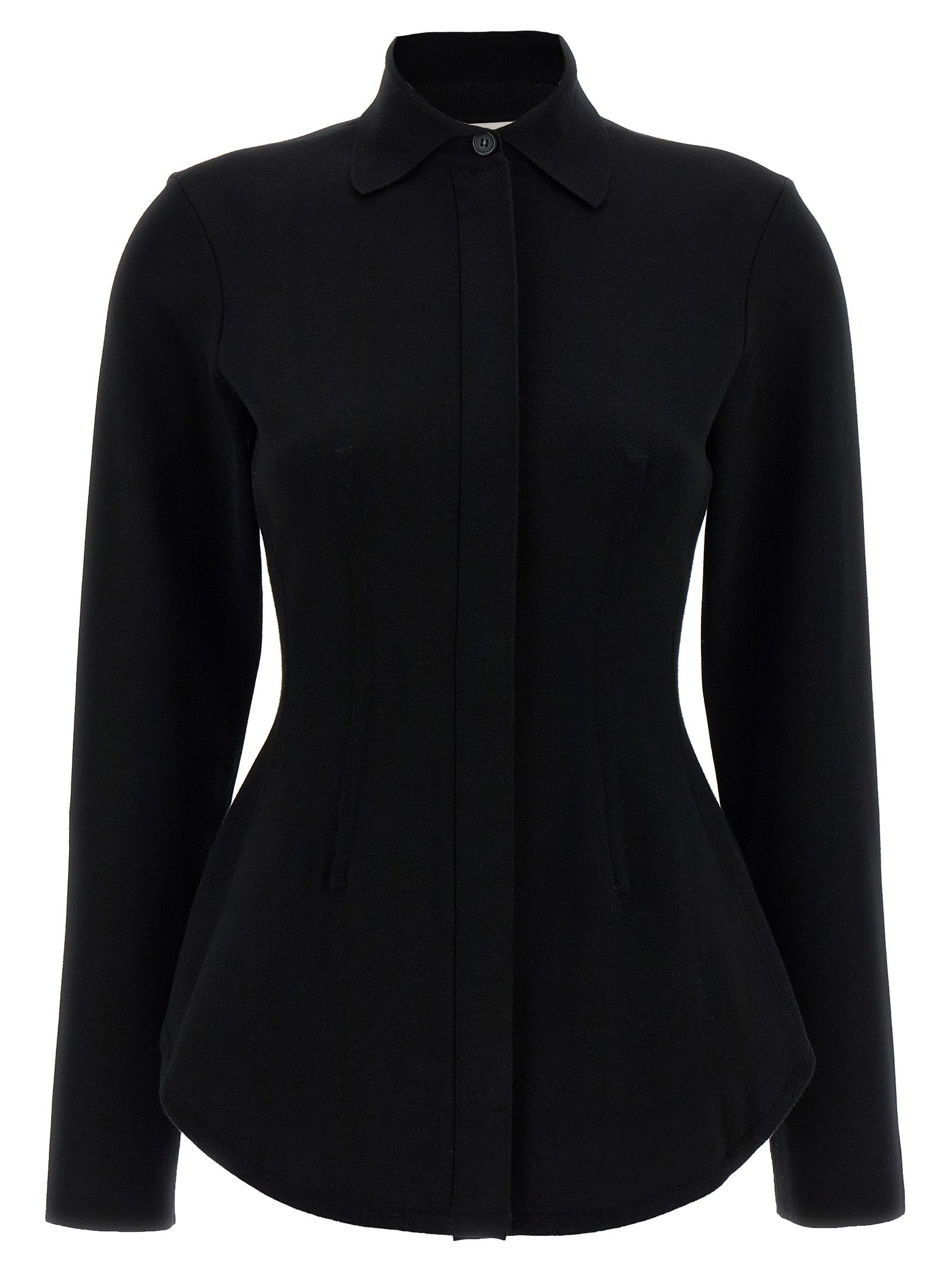Sportmax Black Viscose Women's Blouse