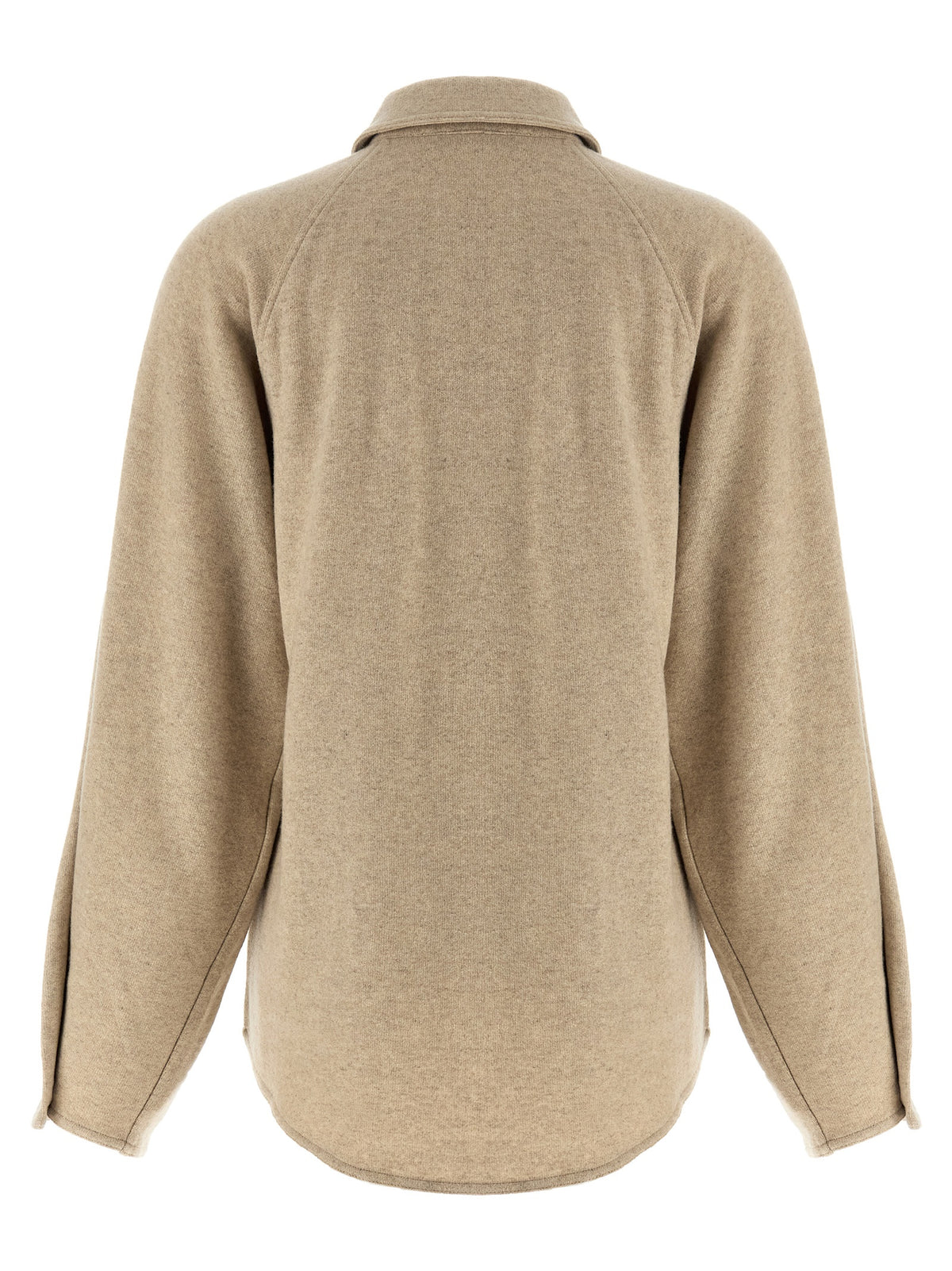 Max Mara Beige Cashmere Women's Blouse