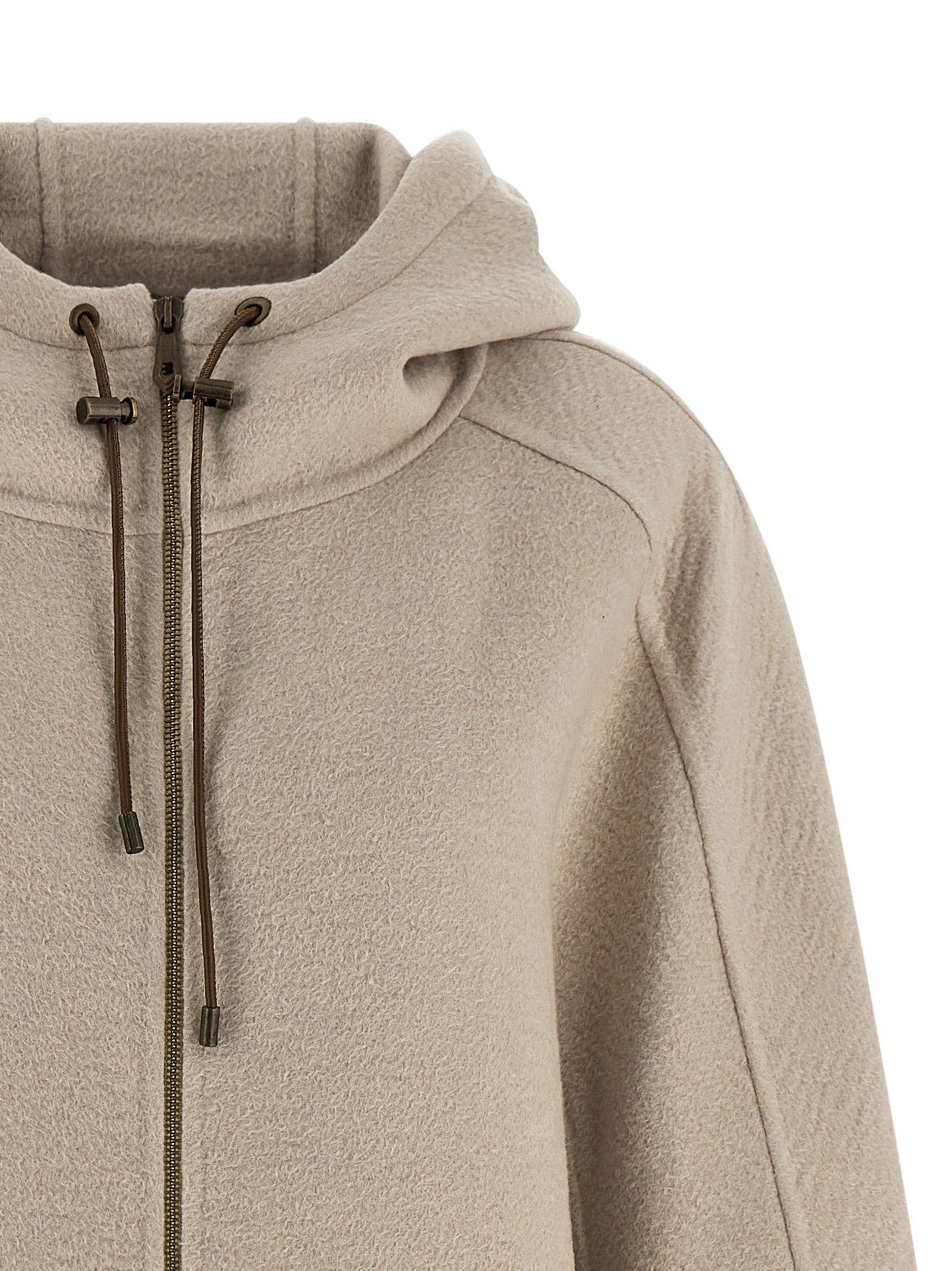 Max Mara Beige Cashmere Women's Coat