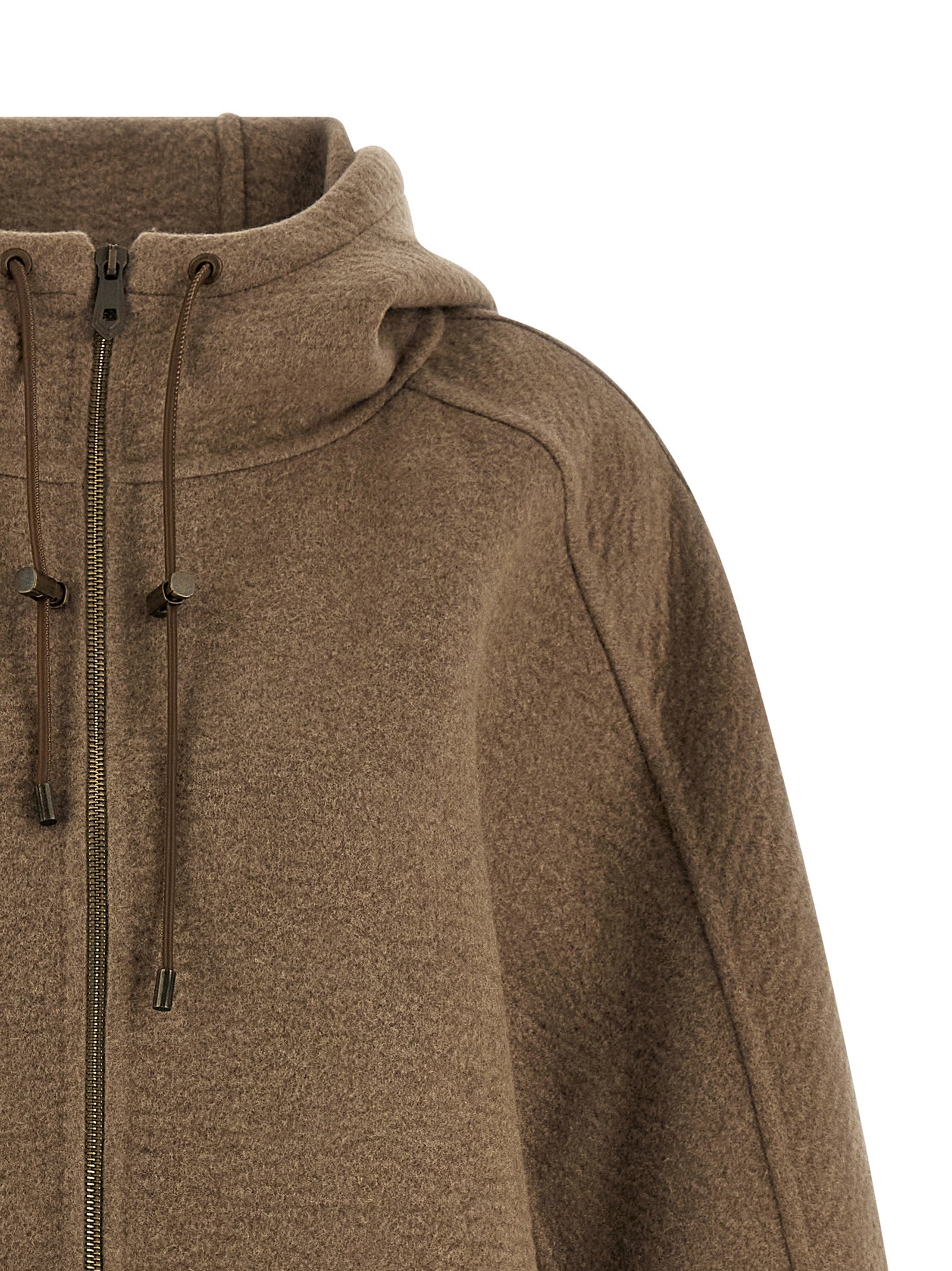 Max Mara Brown Cashmere Women's Coat