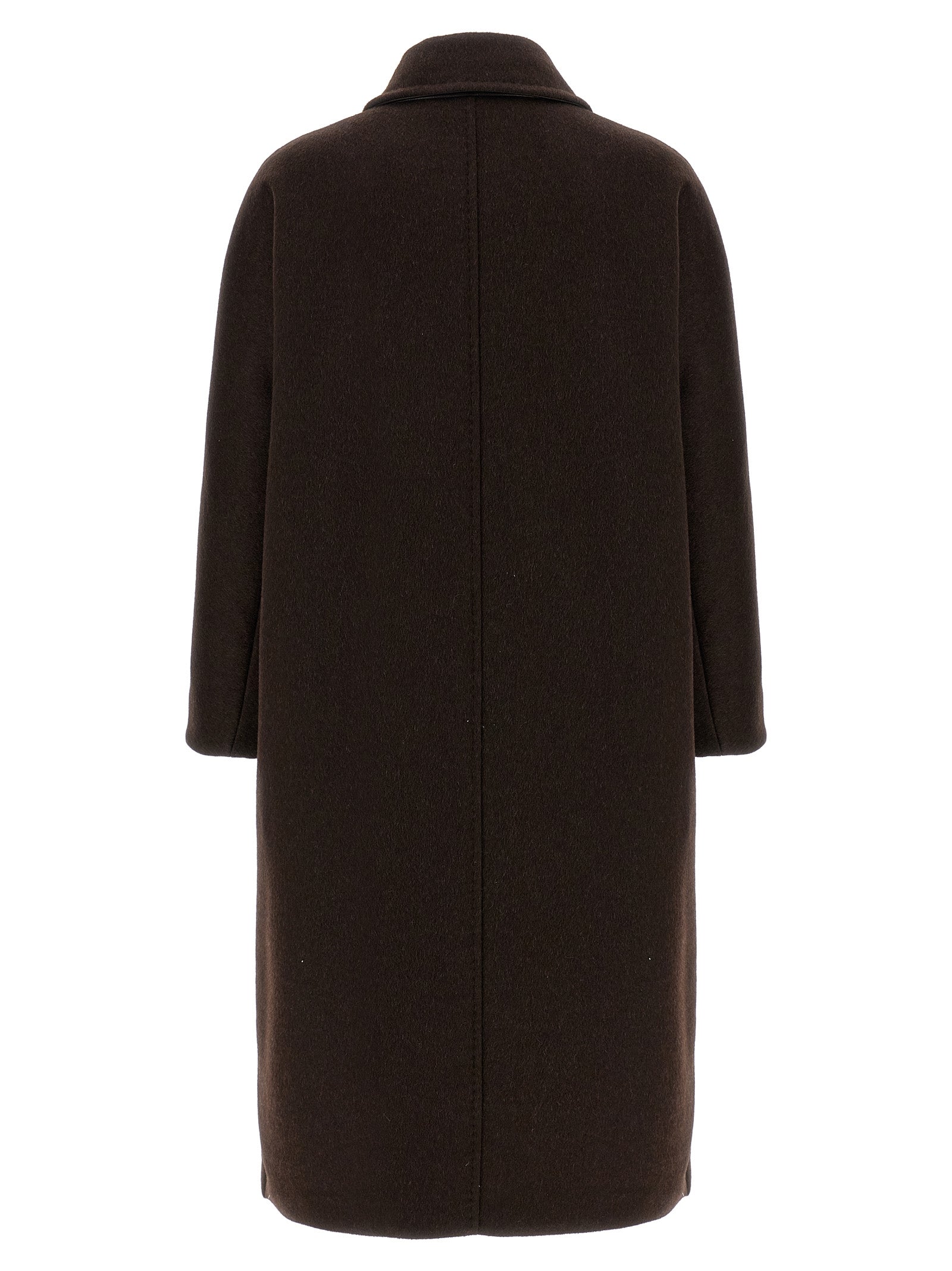Max Mara Brown Cashmere Women's Coat