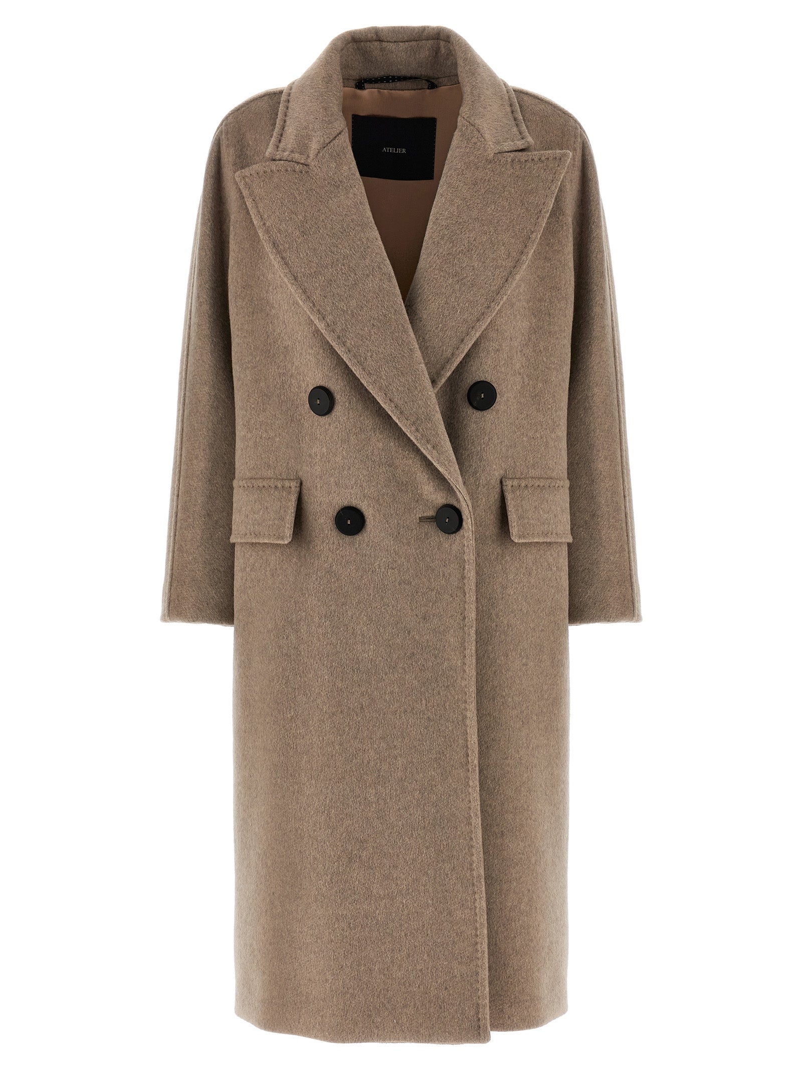 Max Mara Beige Cashmere Women's Coat
