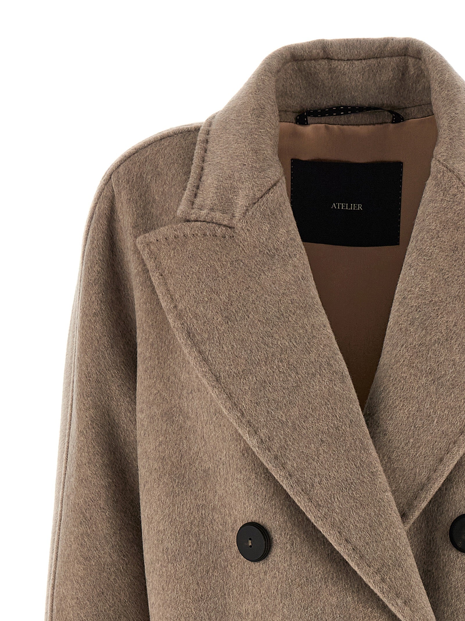 Max Mara Beige Cashmere Women's Coat