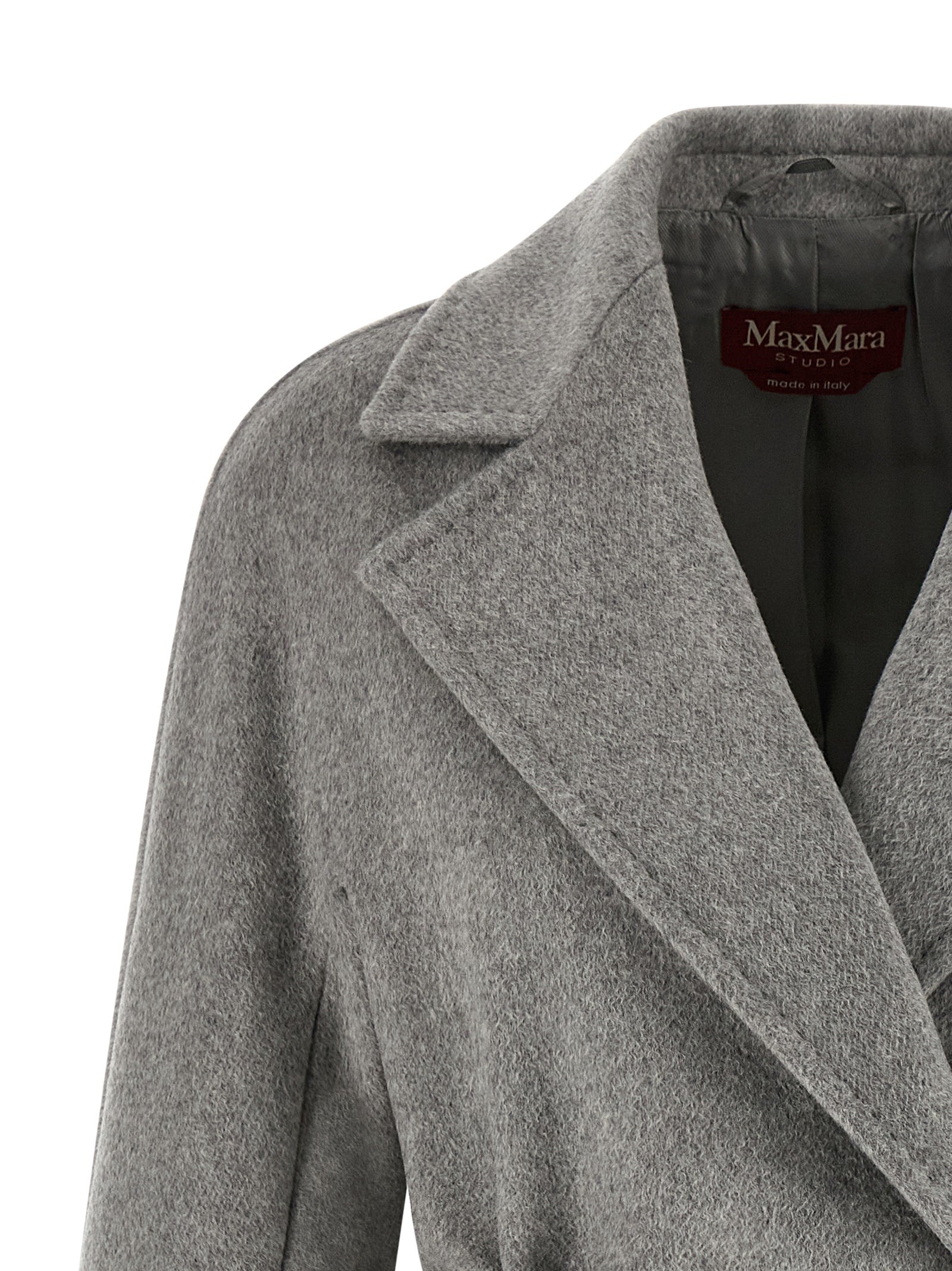 Max Mara Gray Cashmere Women's Coat
