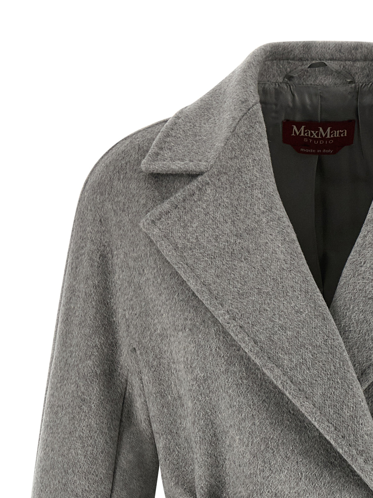 Max Mara Gray Cashmere Women's Coat