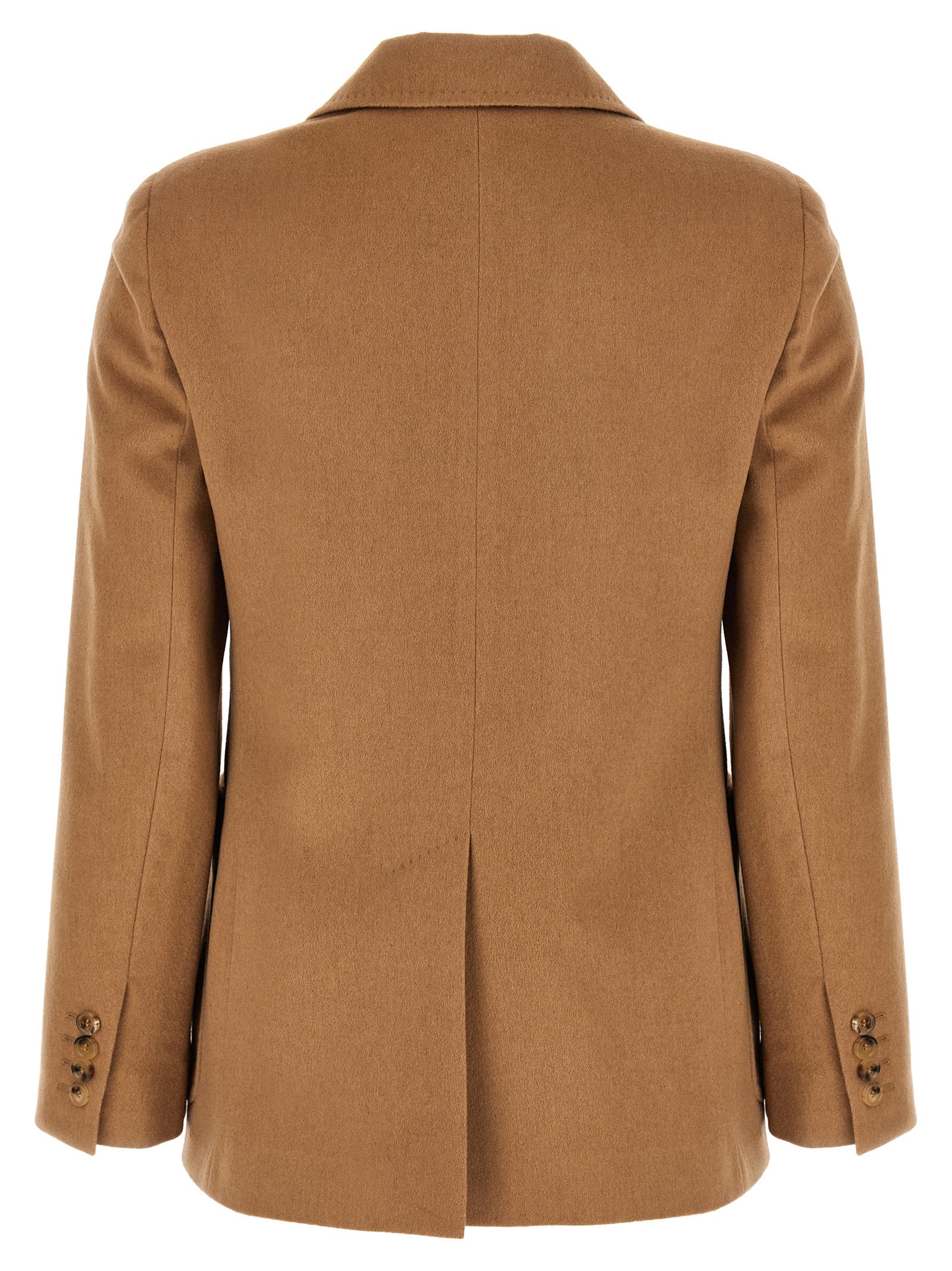 Max Mara Beige Wool Women's Blazer