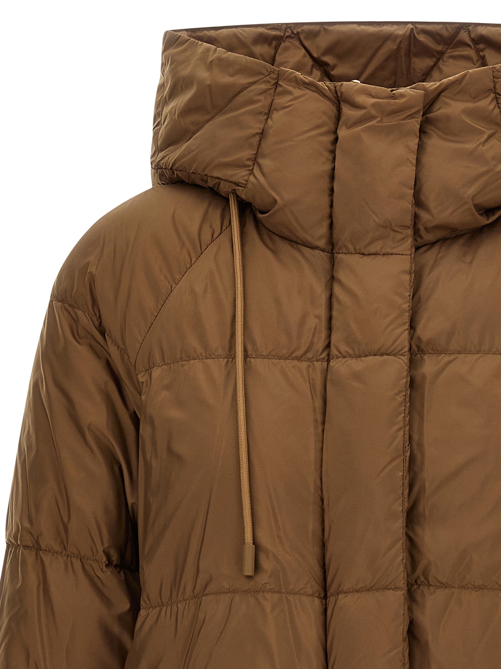 Max Mara Brown Polyester Women's Parka