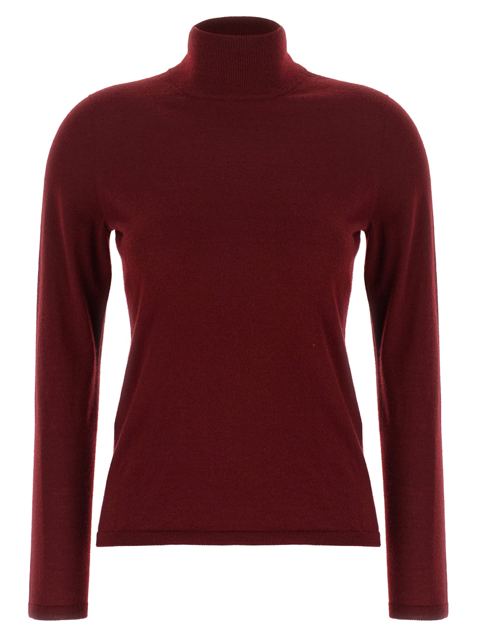 Max Mara Bordeaux Cashmere Women's Cardigan