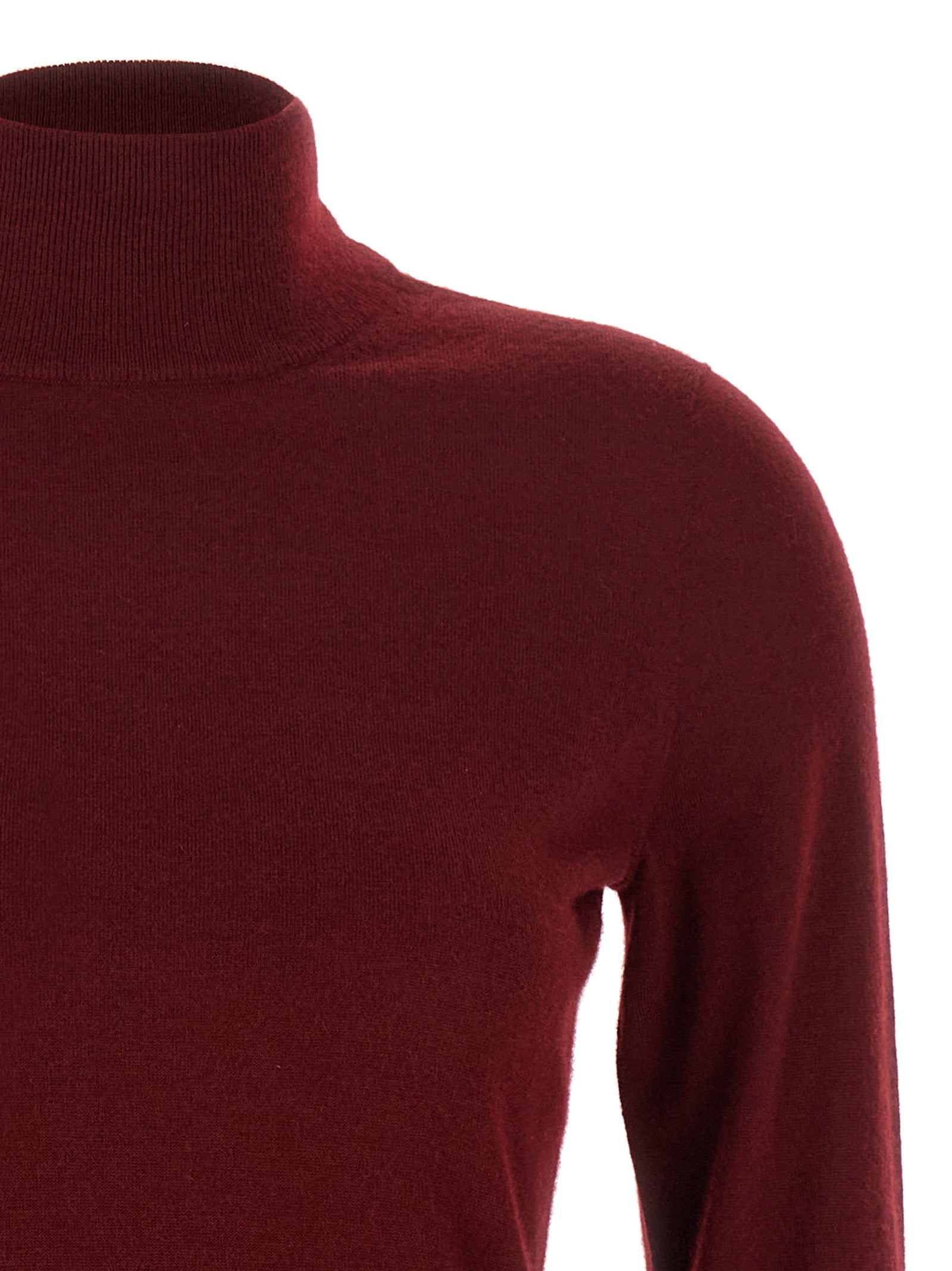 Max Mara Bordeaux Cashmere Women's Cardigan