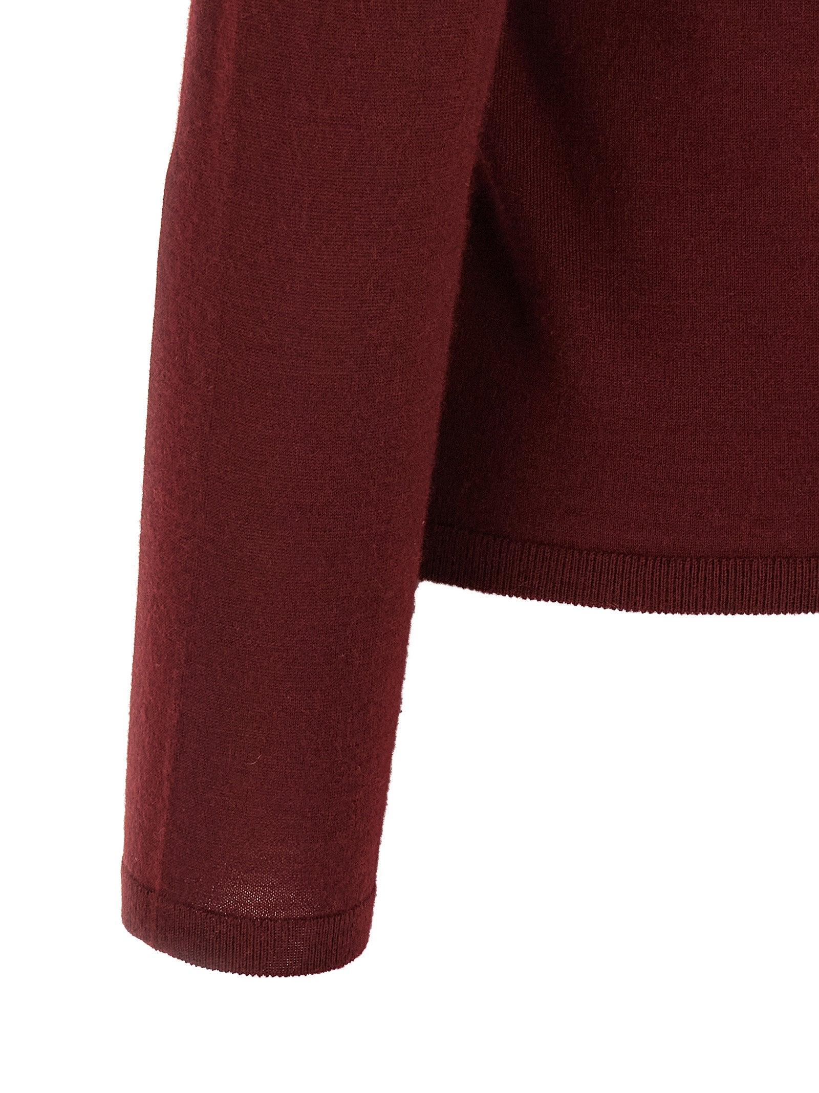 Max Mara Bordeaux Cashmere Women's Cardigan