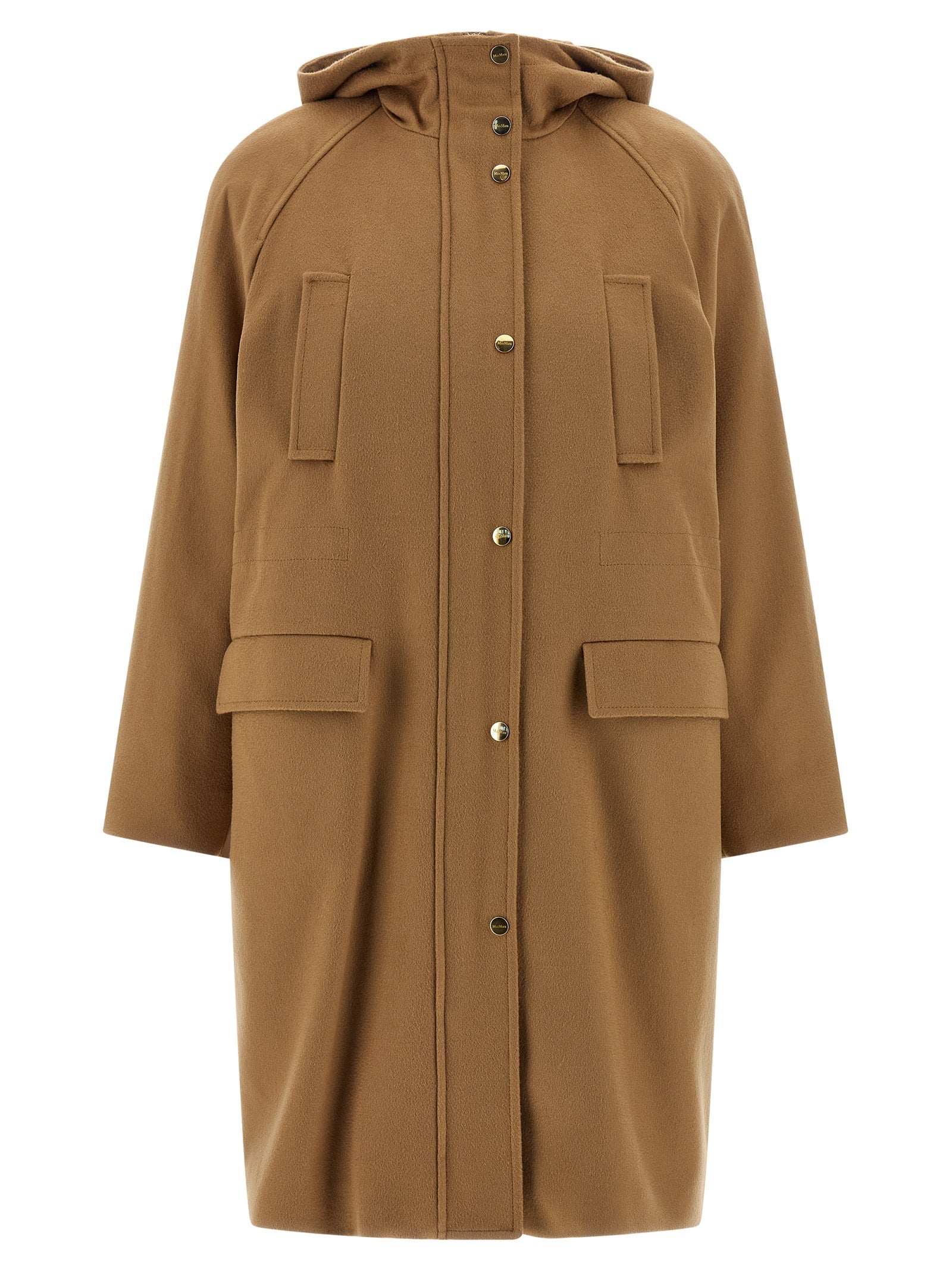 Max Mara Beige Polyamide Women's Parka