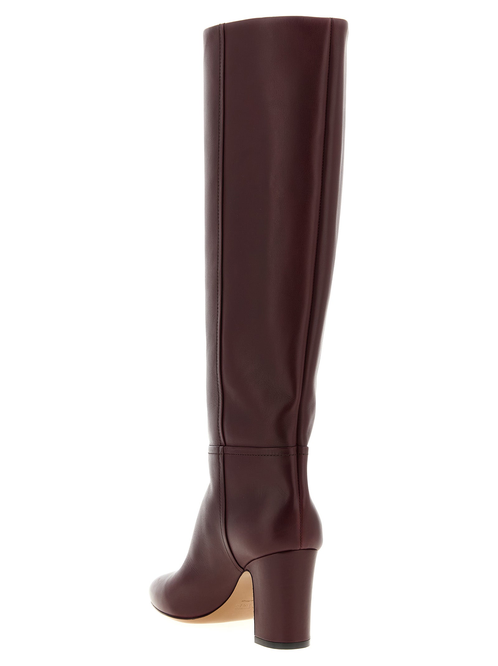 Paris Texas Bordeaux Leather Over The Women's Knee