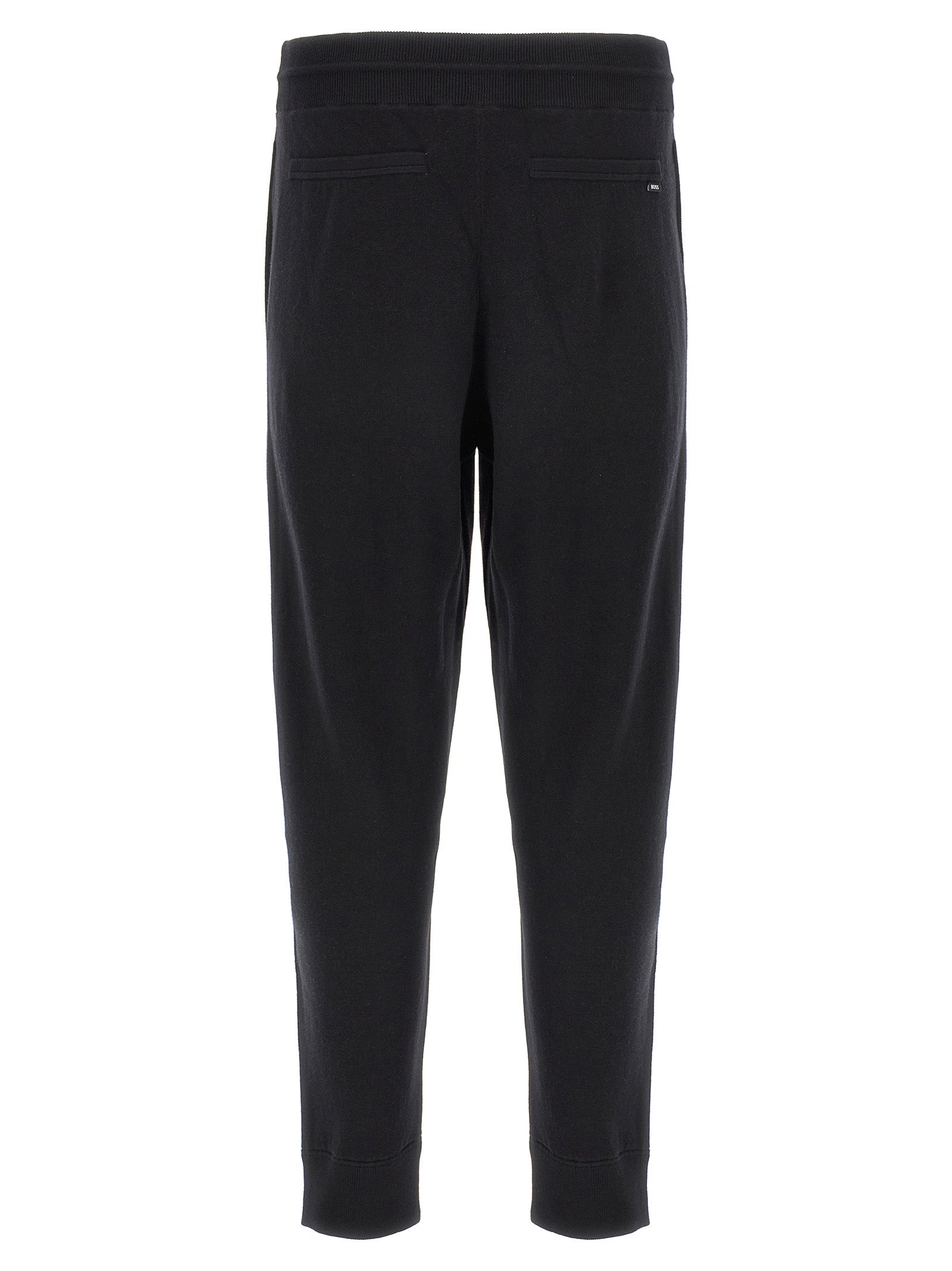 Hugo Boss Black Cotton Joggers (Workout Men's Pants)